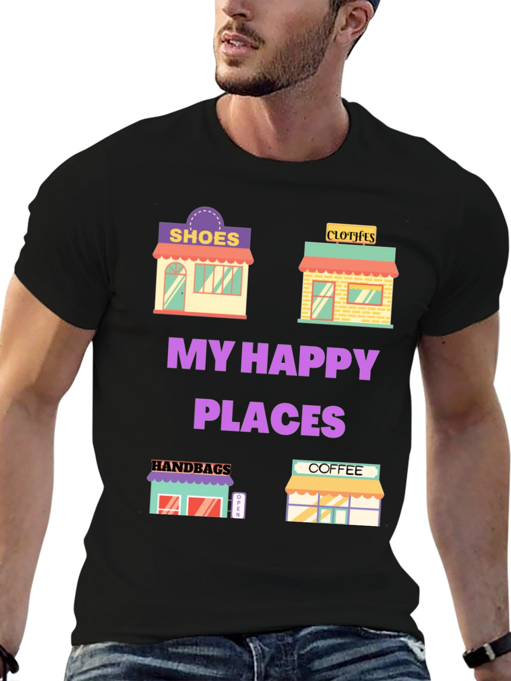 My Happy Places T-Shirt - Shop Lover