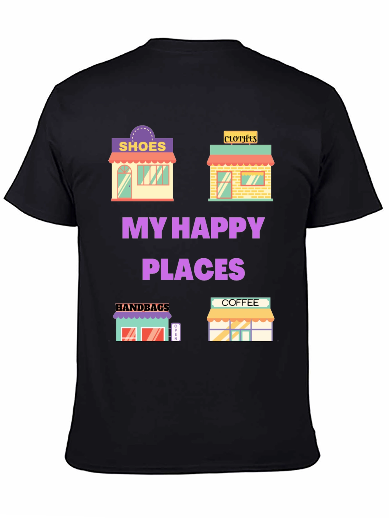 My Happy Places T-Shirt - Shop Lover