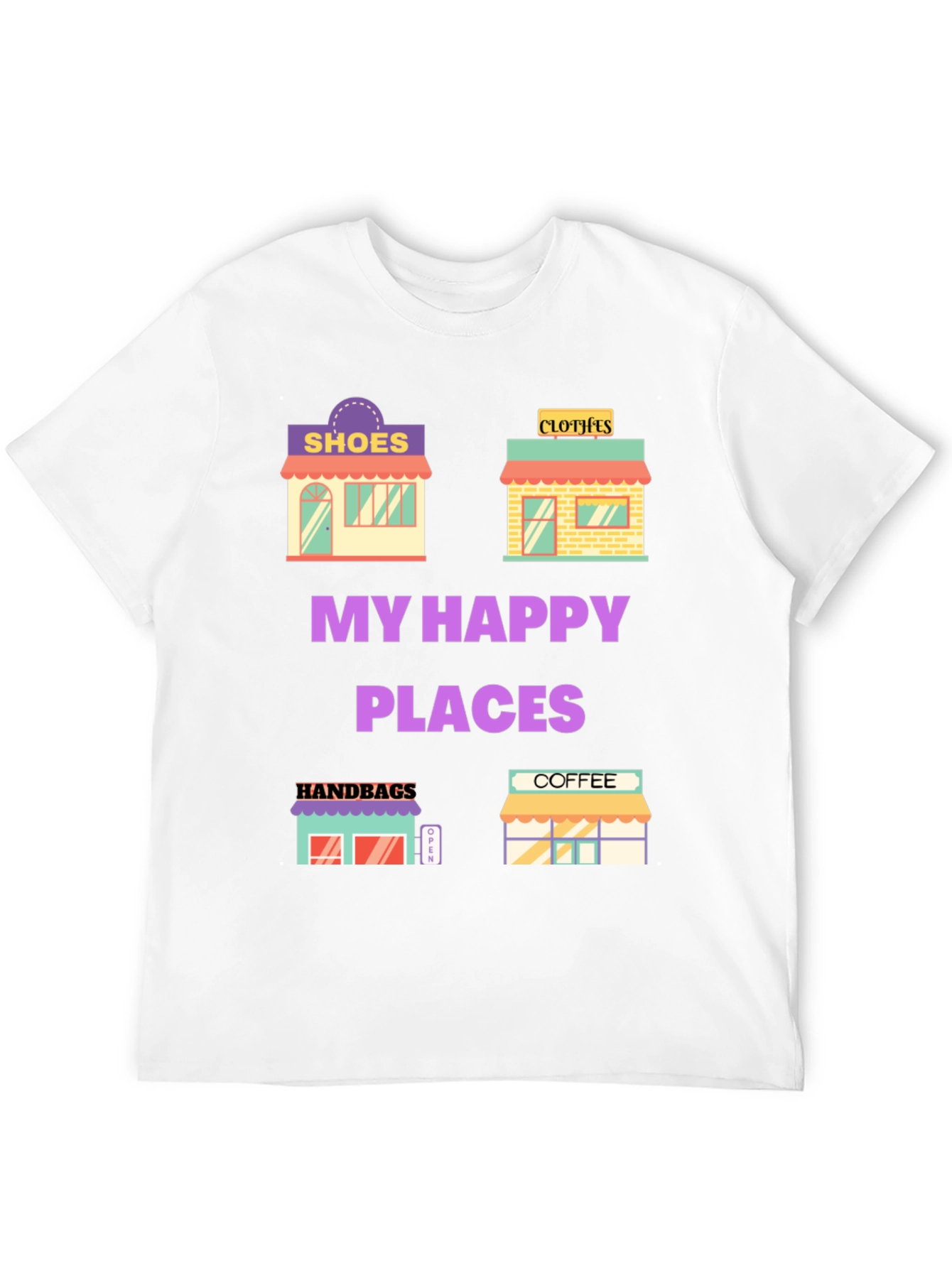 My Happy Places T-Shirt - Shop Lover