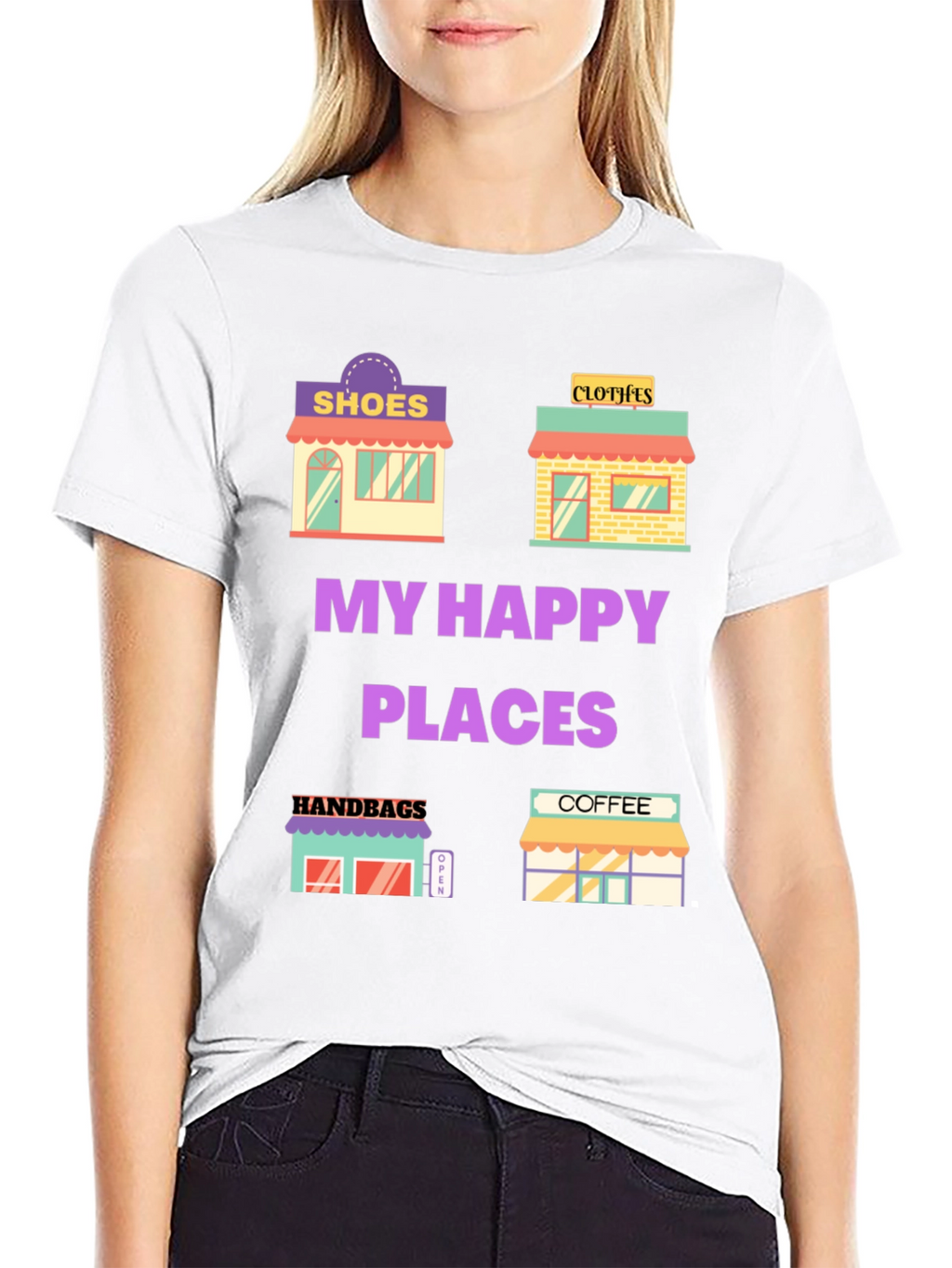 My Happy Places T-Shirt - Shop Lover