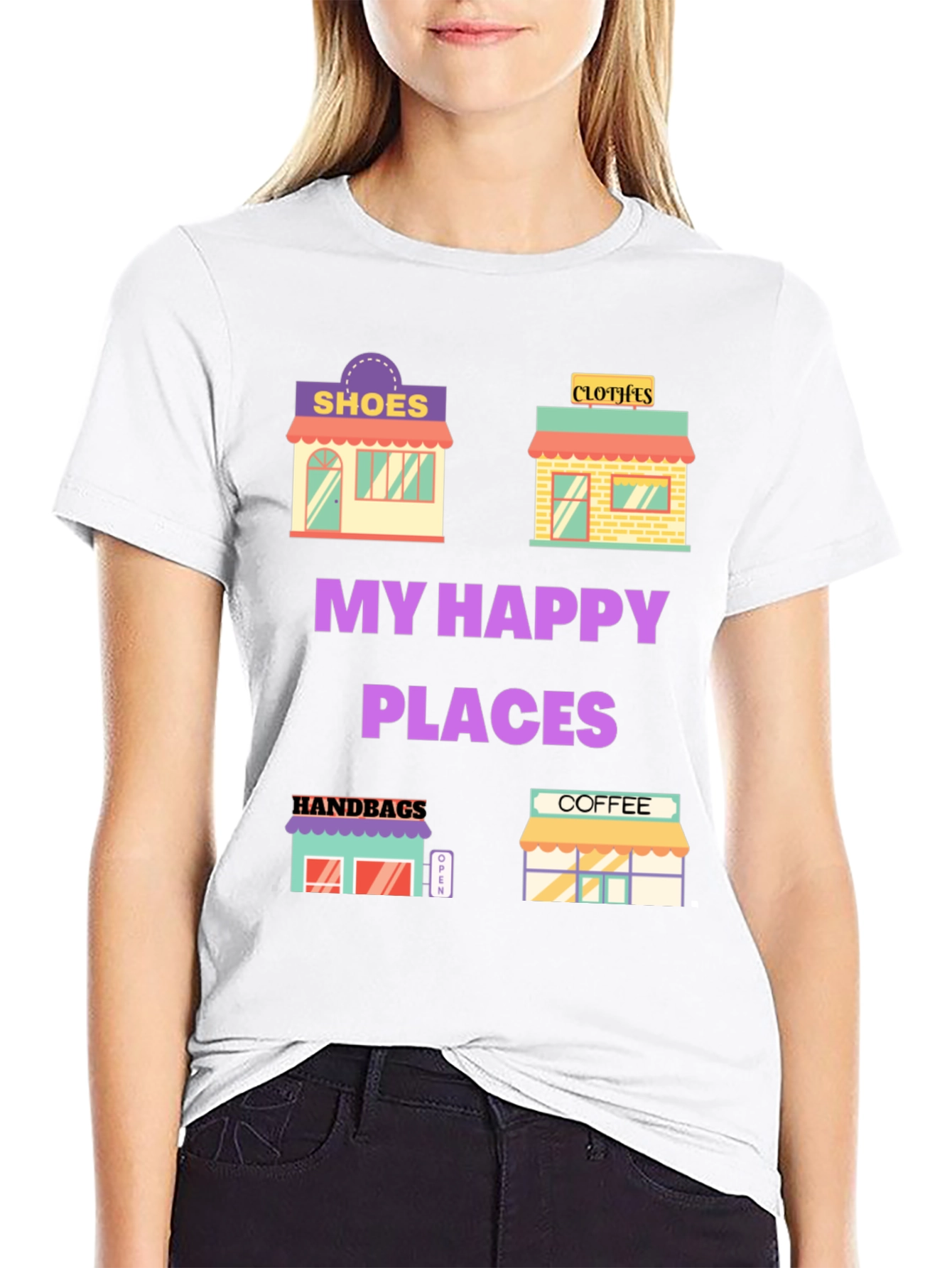 My Happy Places T-Shirt - Shop Lover