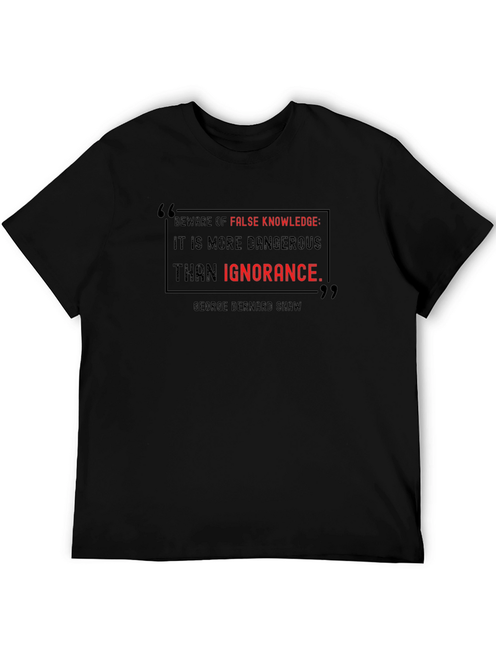 Beware of False Knowledge T-Shirt