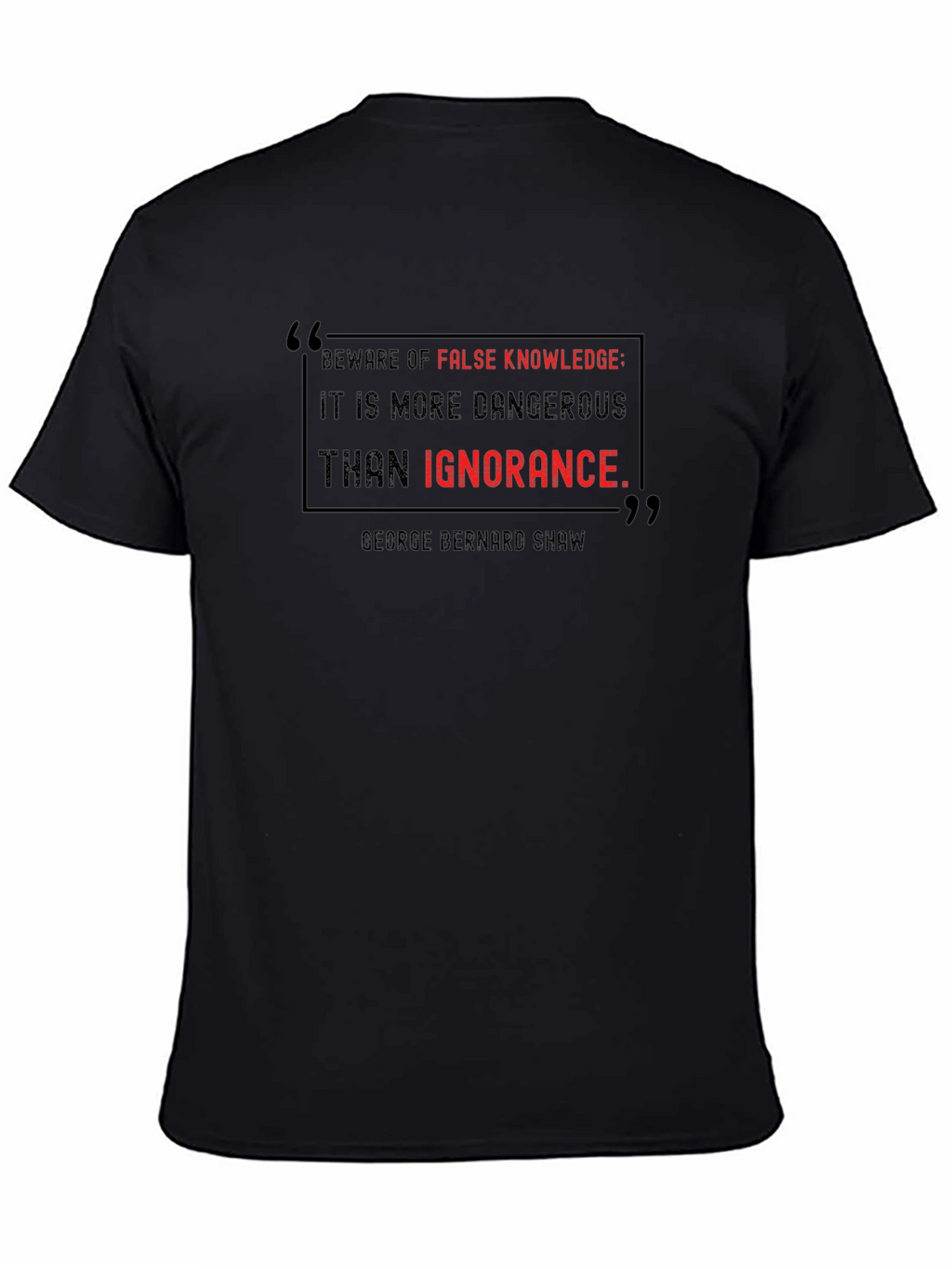 Beware of False Knowledge T-Shirt
