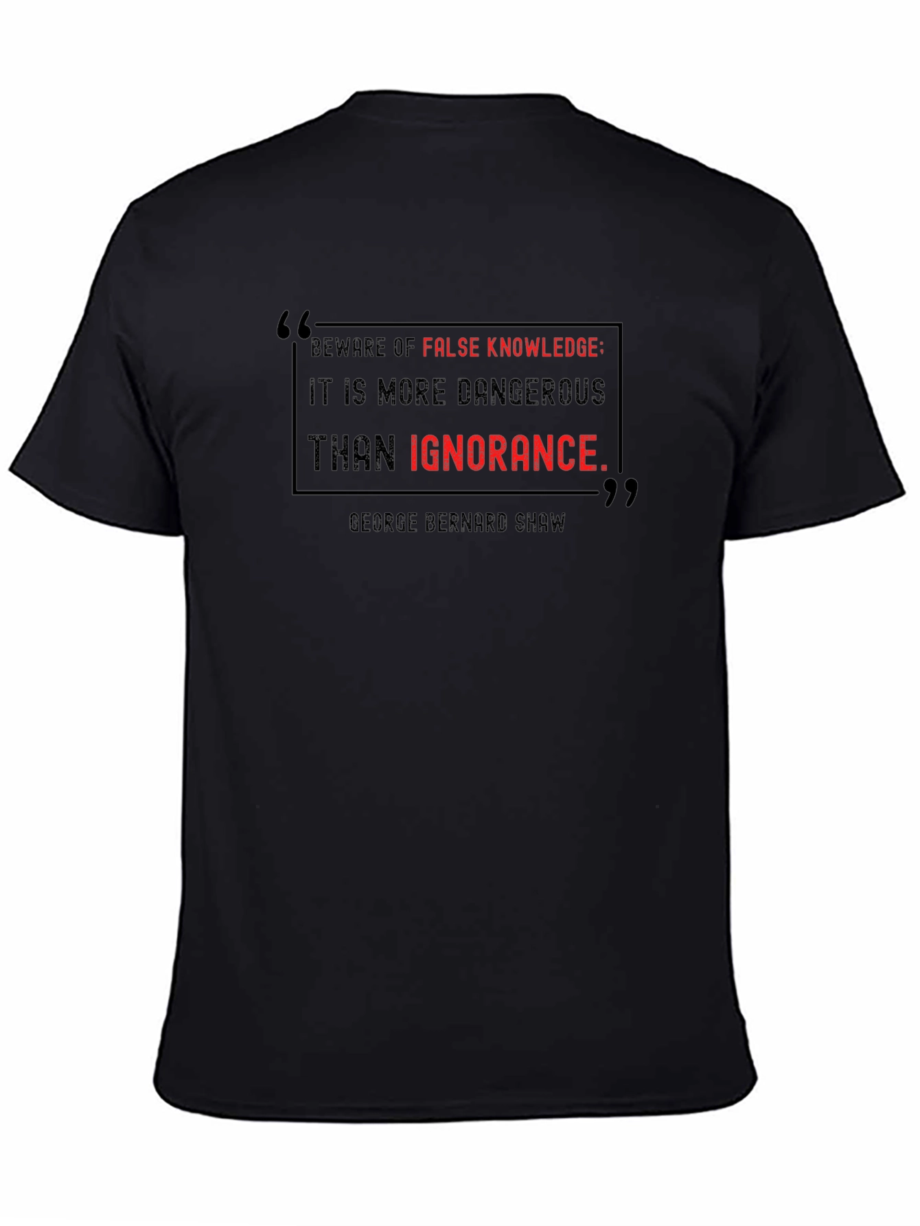Beware of False Knowledge T-Shirt