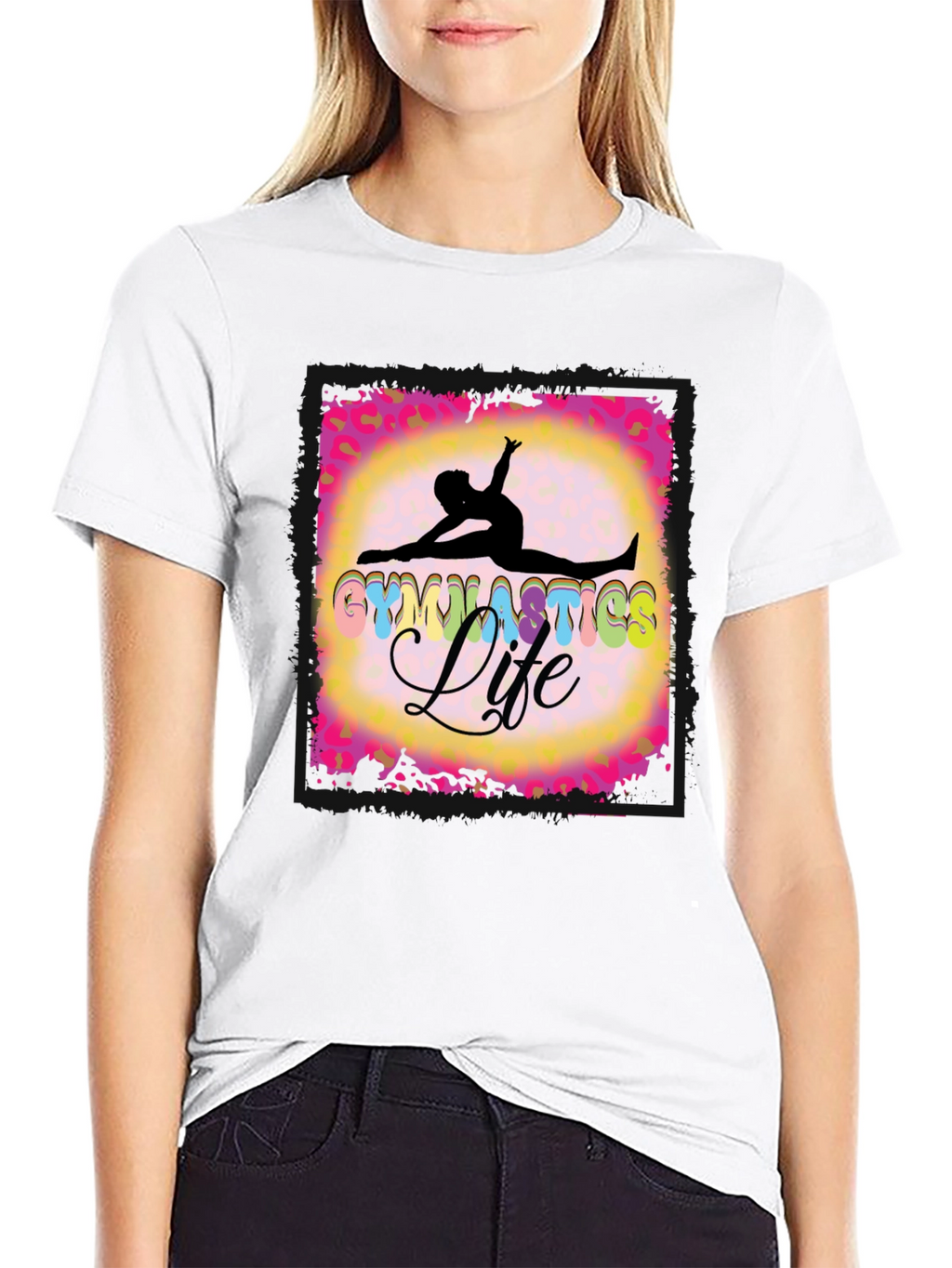 Gymnastics Life Graphic Tee