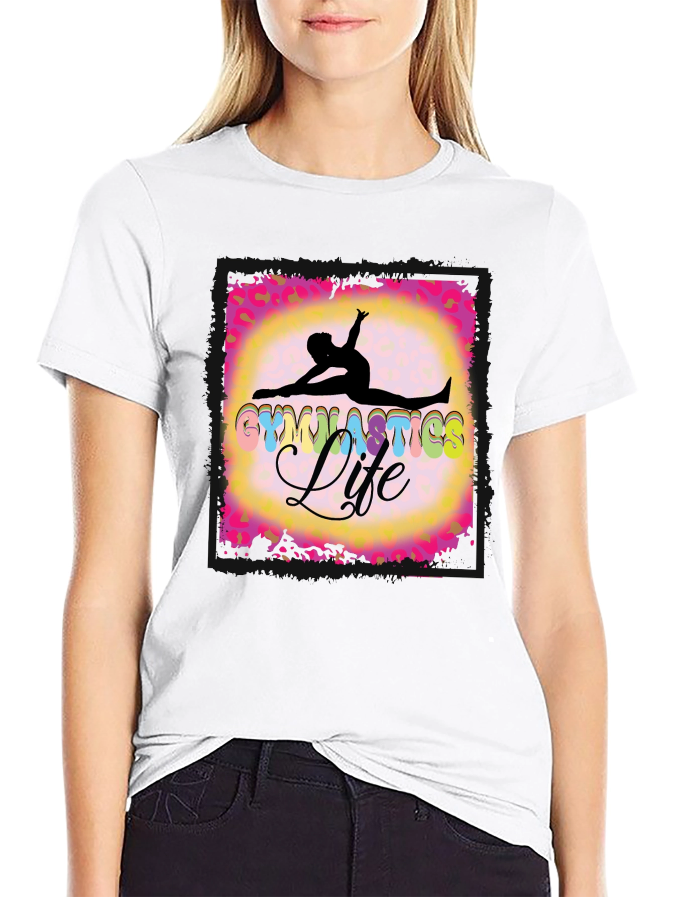 Gymnastics Life Graphic Tee