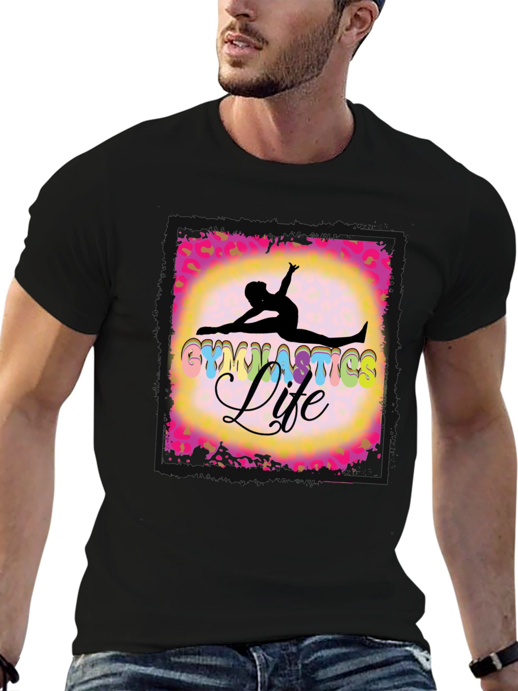 Gymnastics Life Graphic Tee
