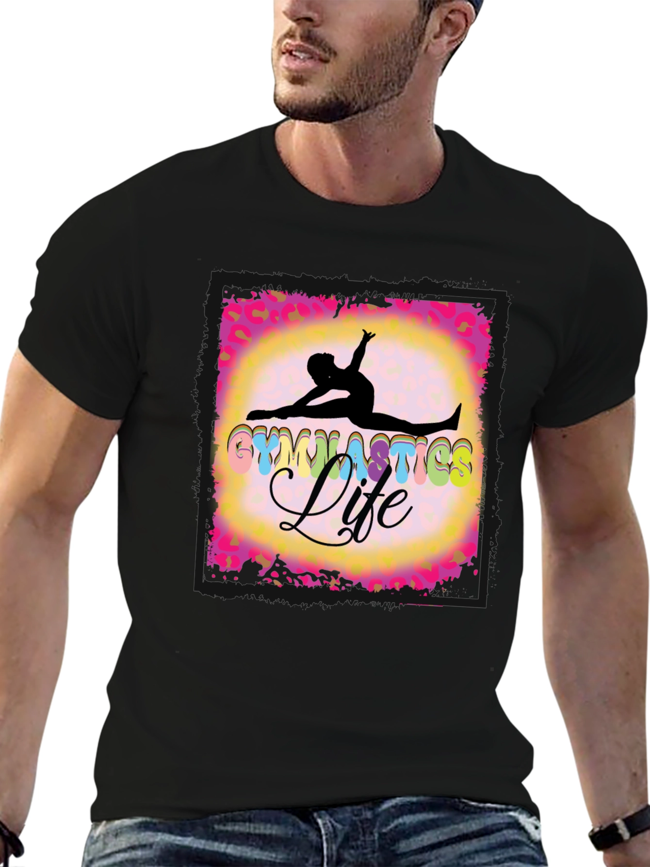 Gymnastics Life Graphic Tee