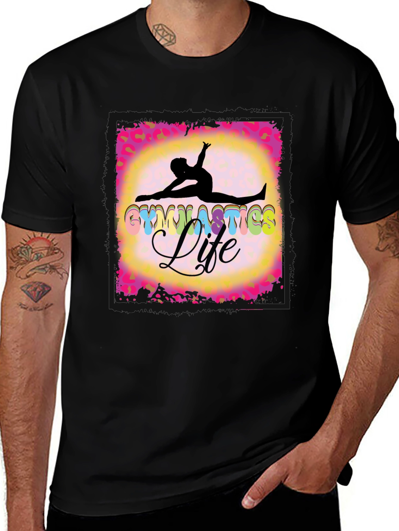 Gymnastics Life Graphic Tee