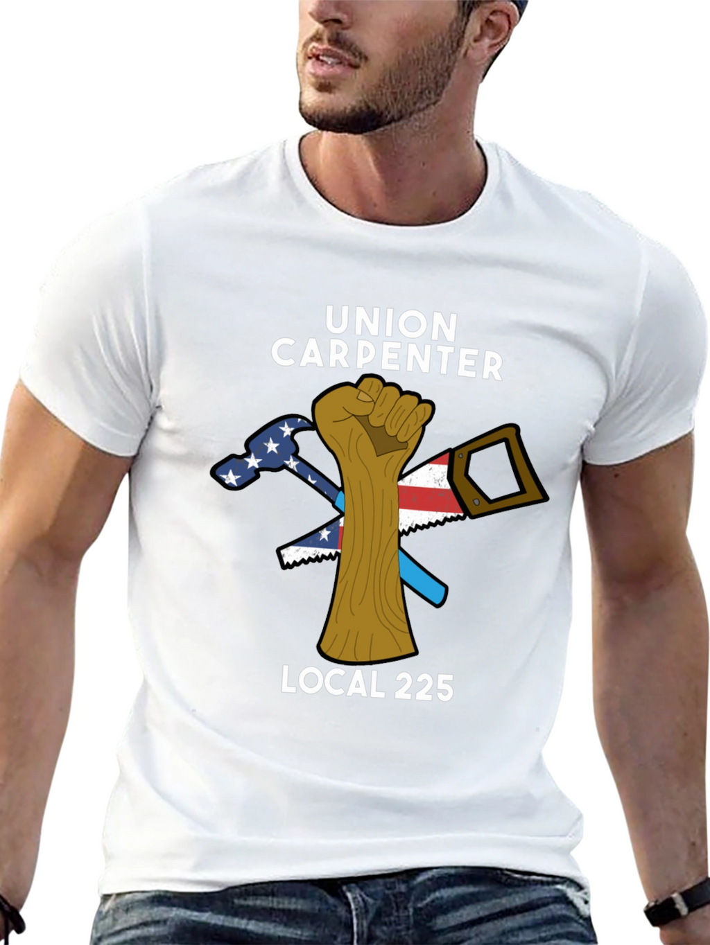 Union Carpenter Local 225 Graphic T-Shirt