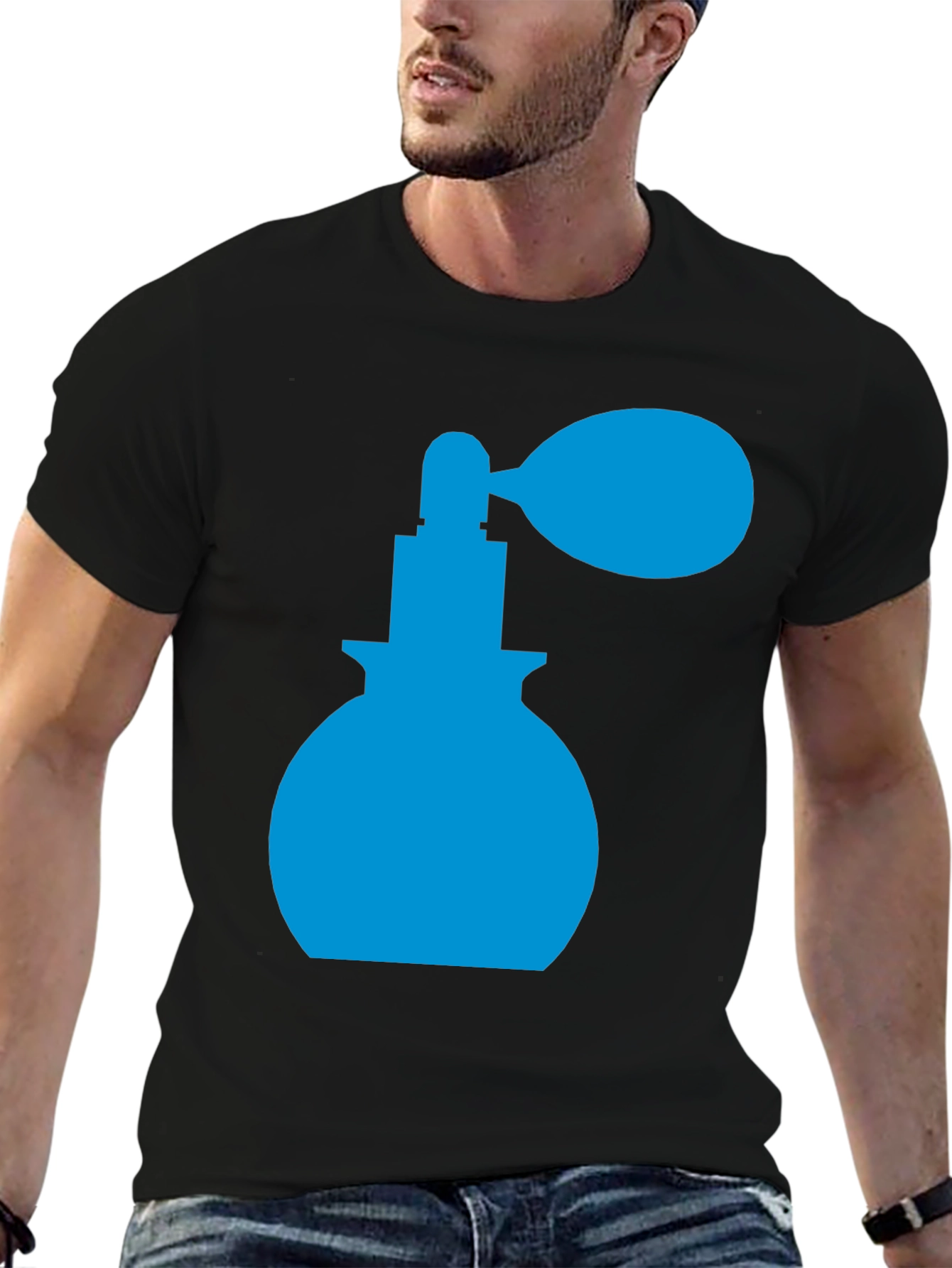 Stylish Perfume Atomizer Graphic Tee - Unisex