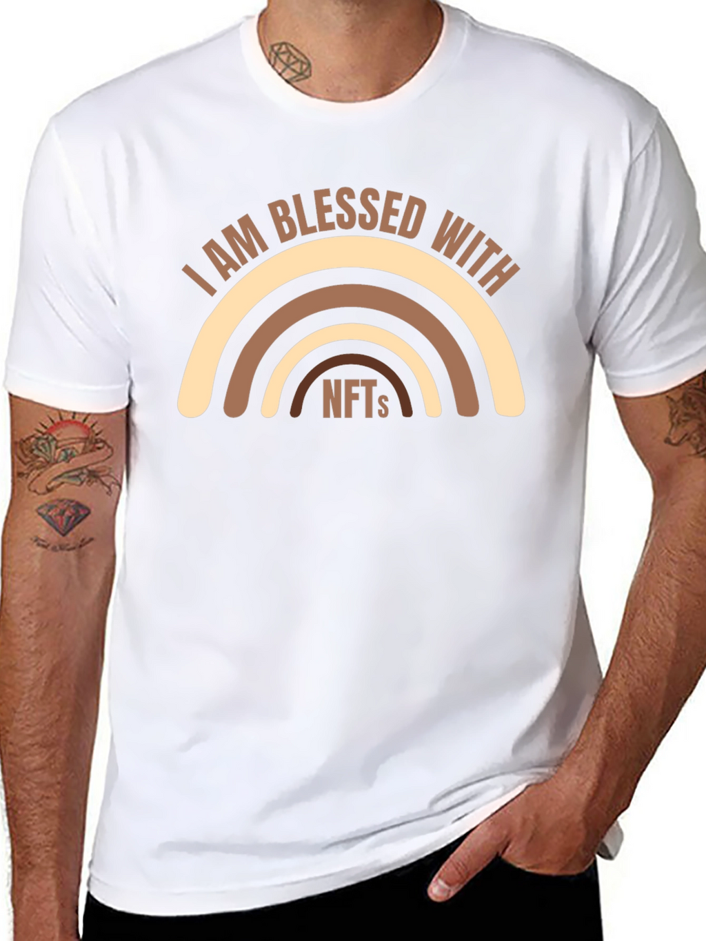 Blessed With NFTs Graphic T-Shirt
