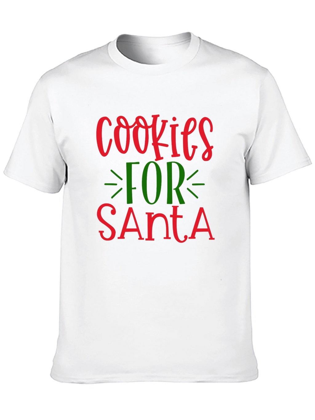 Cookies for Santa Christmas T-Shirt
