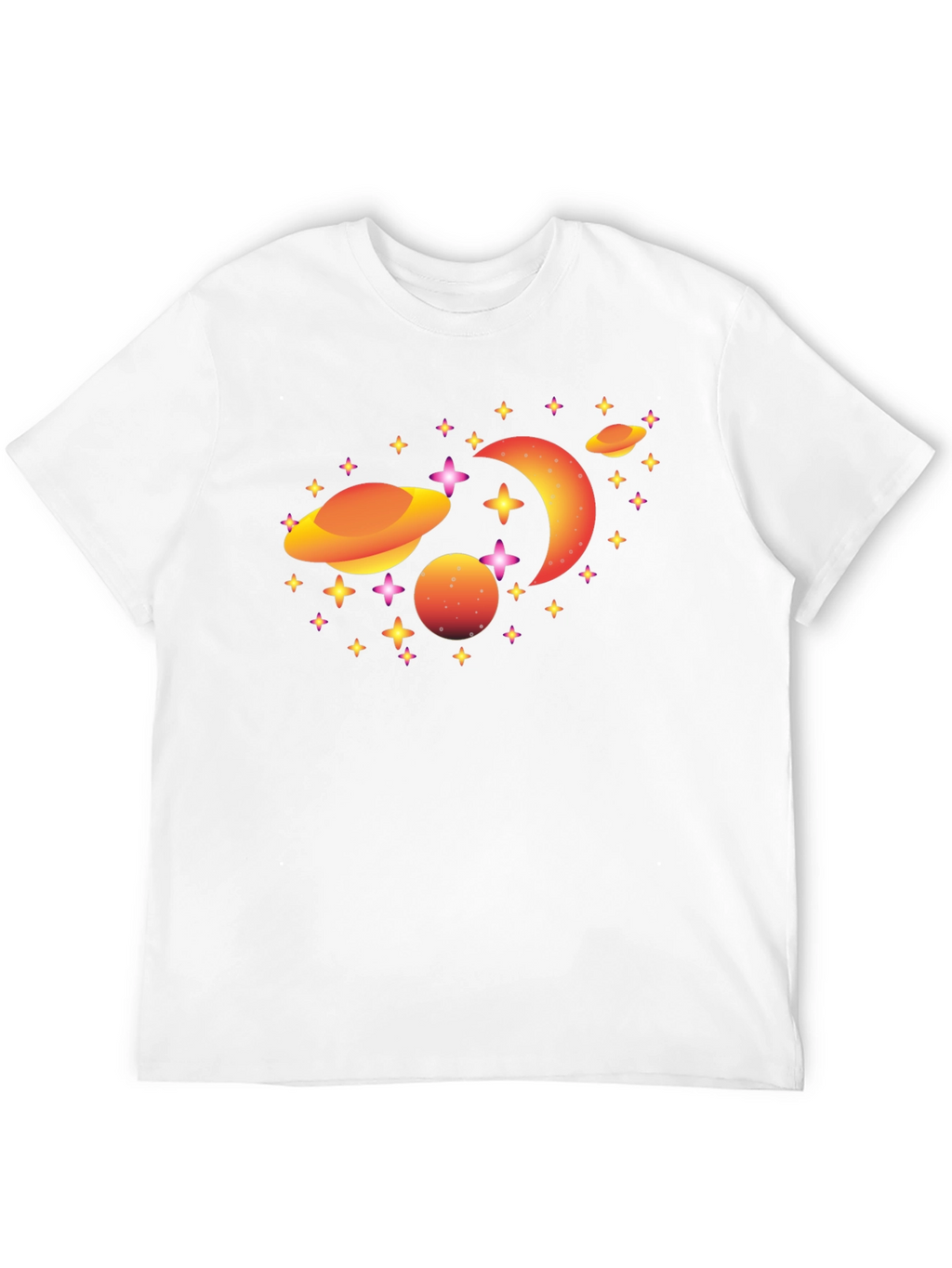 Cosmic Galaxy Black T-Shirt