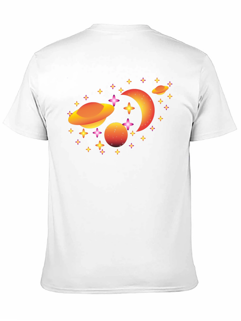 Cosmic Galaxy Black T-Shirt
