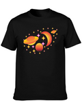 Cosmic Galaxy Black T-Shirt