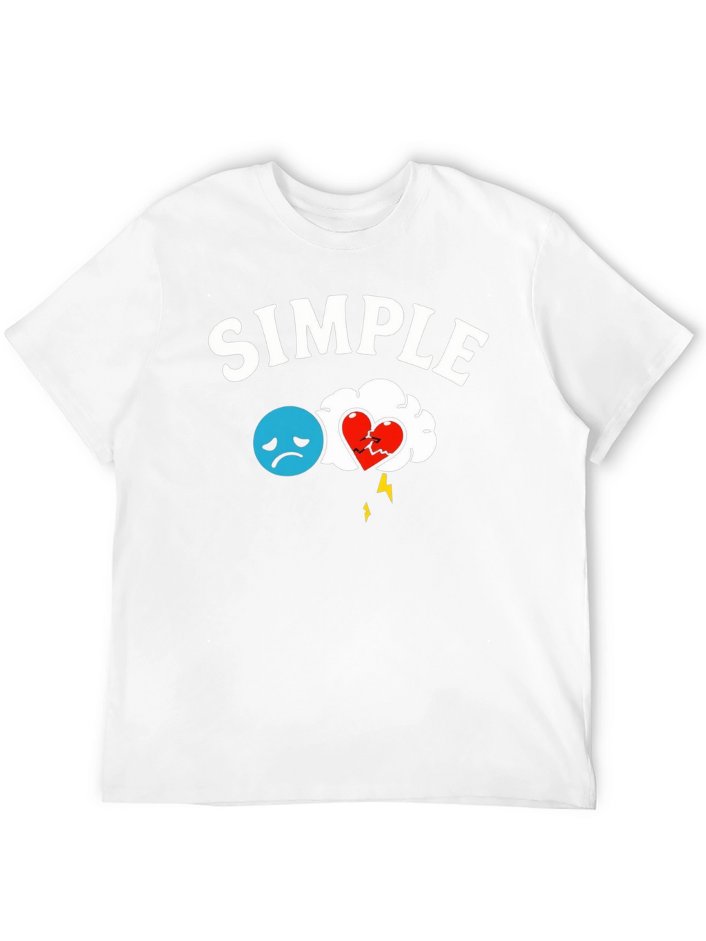 Simple Broken Heart T-Shirt