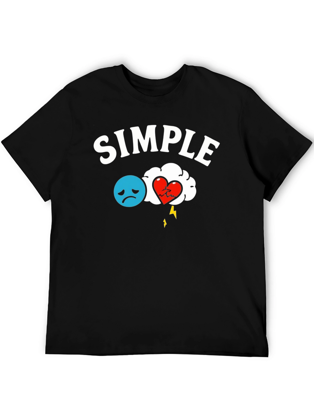 Simple Broken Heart T-Shirt