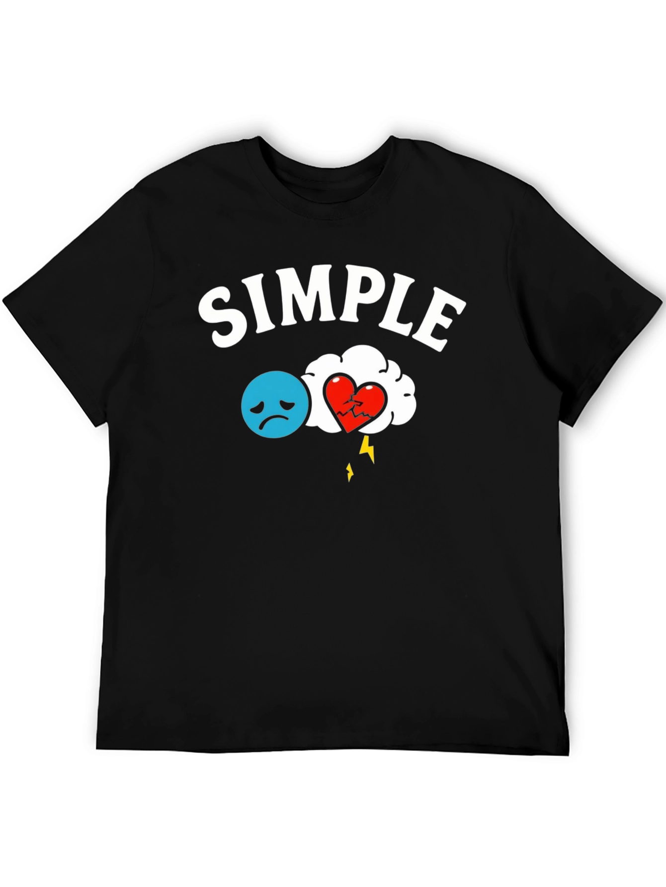 Simple Broken Heart T-Shirt
