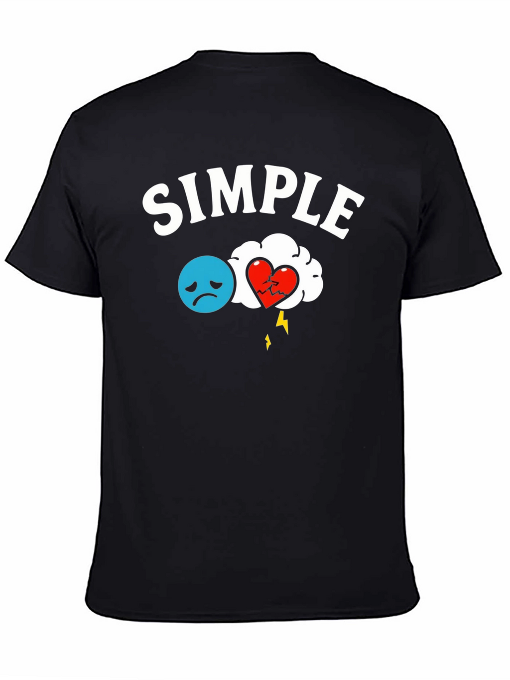 Simple Broken Heart T-Shirt