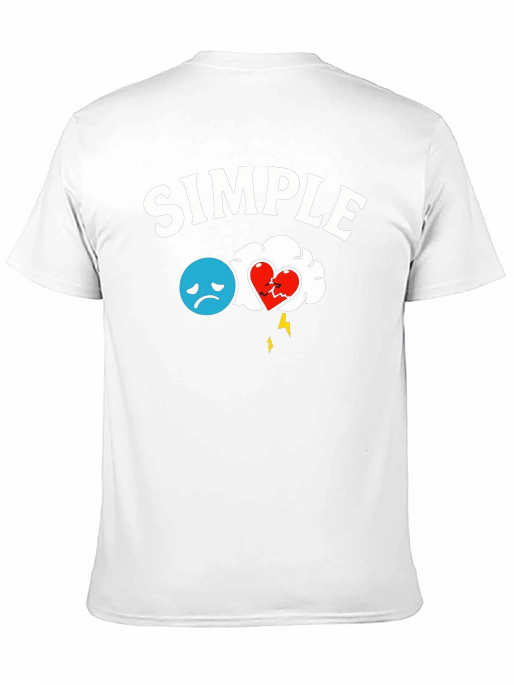 Simple Broken Heart T-Shirt