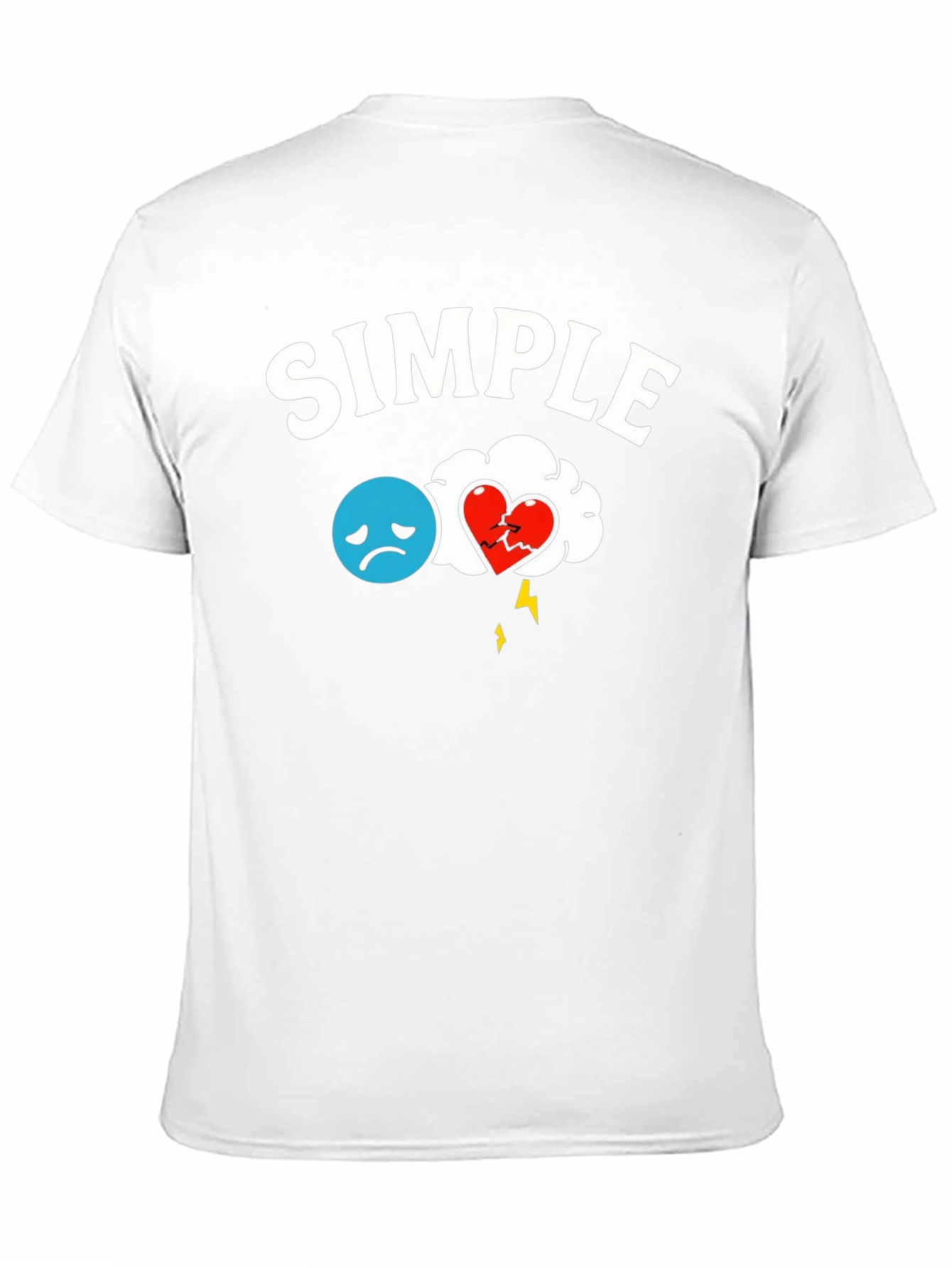 Simple Broken Heart T-Shirt