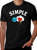 Simple Broken Heart T-Shirt