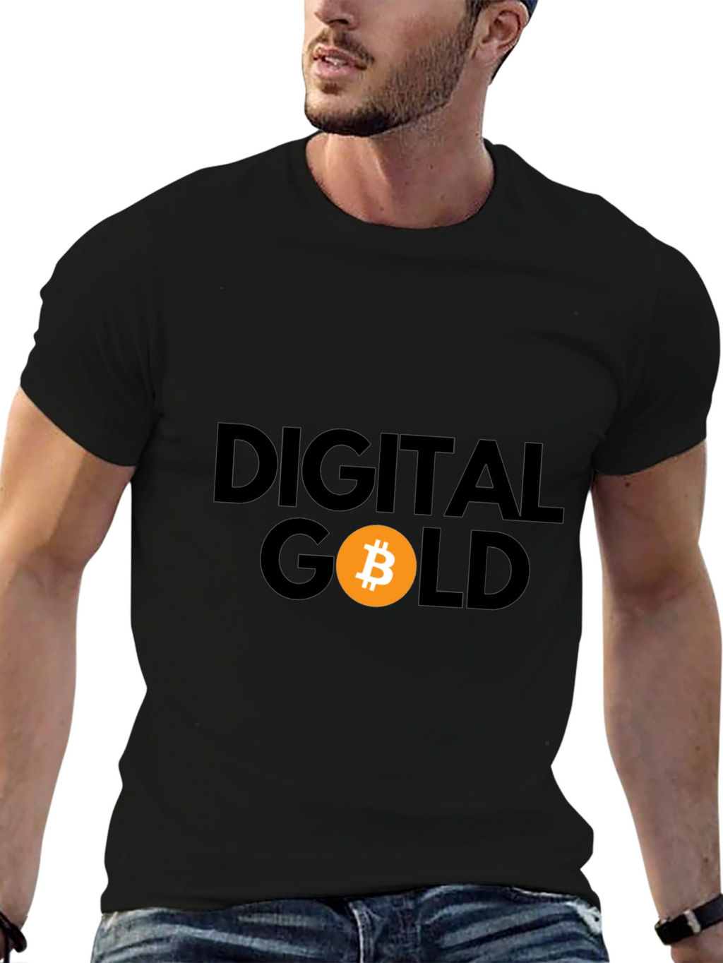Digital Gold Bitcoin Graphic Tee
