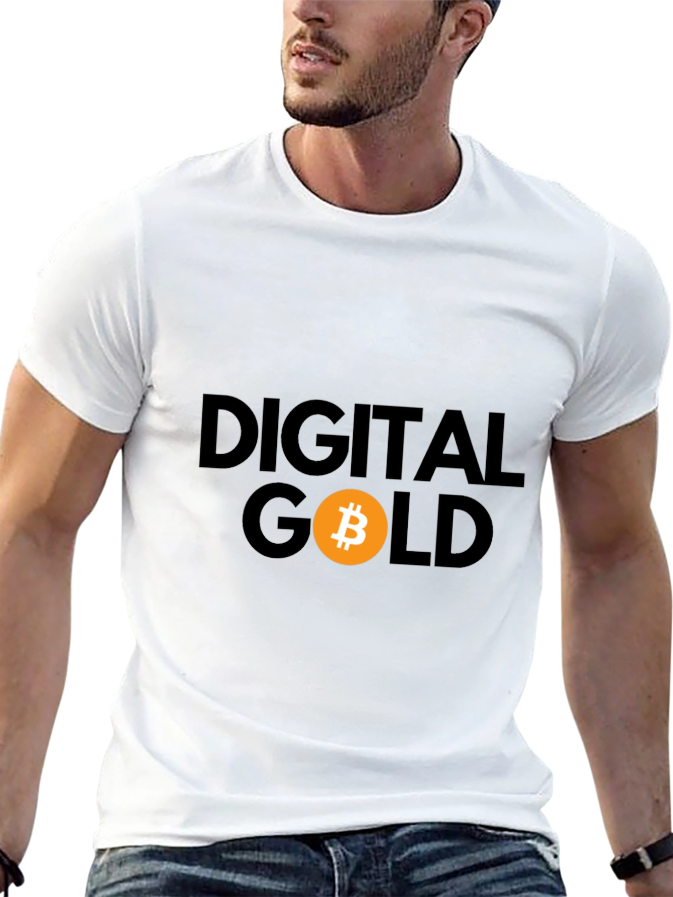 Digital Gold Bitcoin Graphic Tee