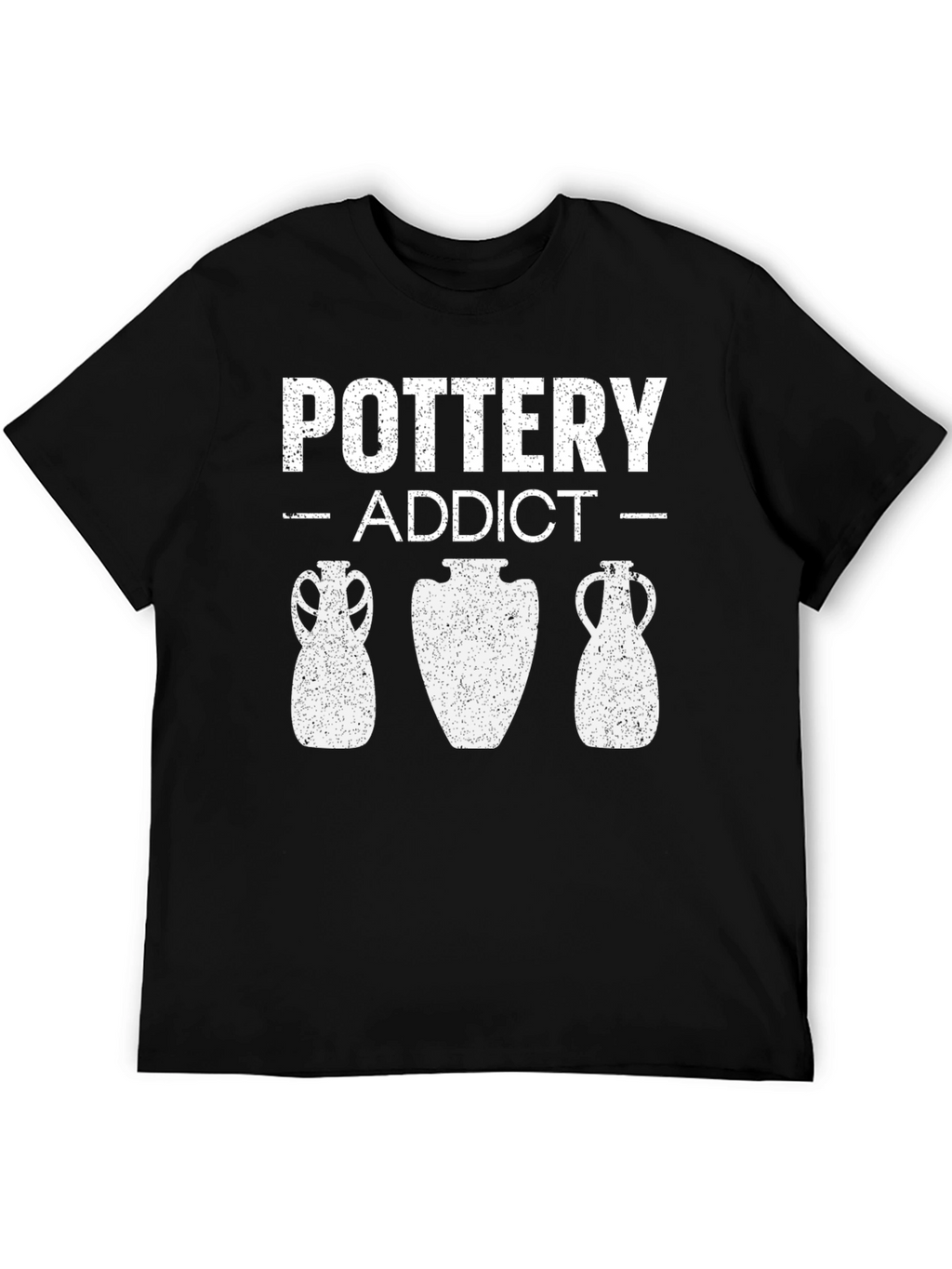 Pottery Addict T-Shirt Black