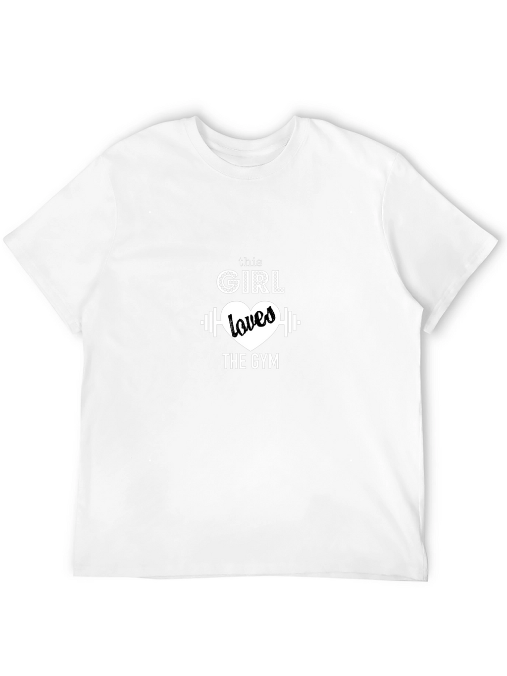 Gym Lover Black T-Shirt