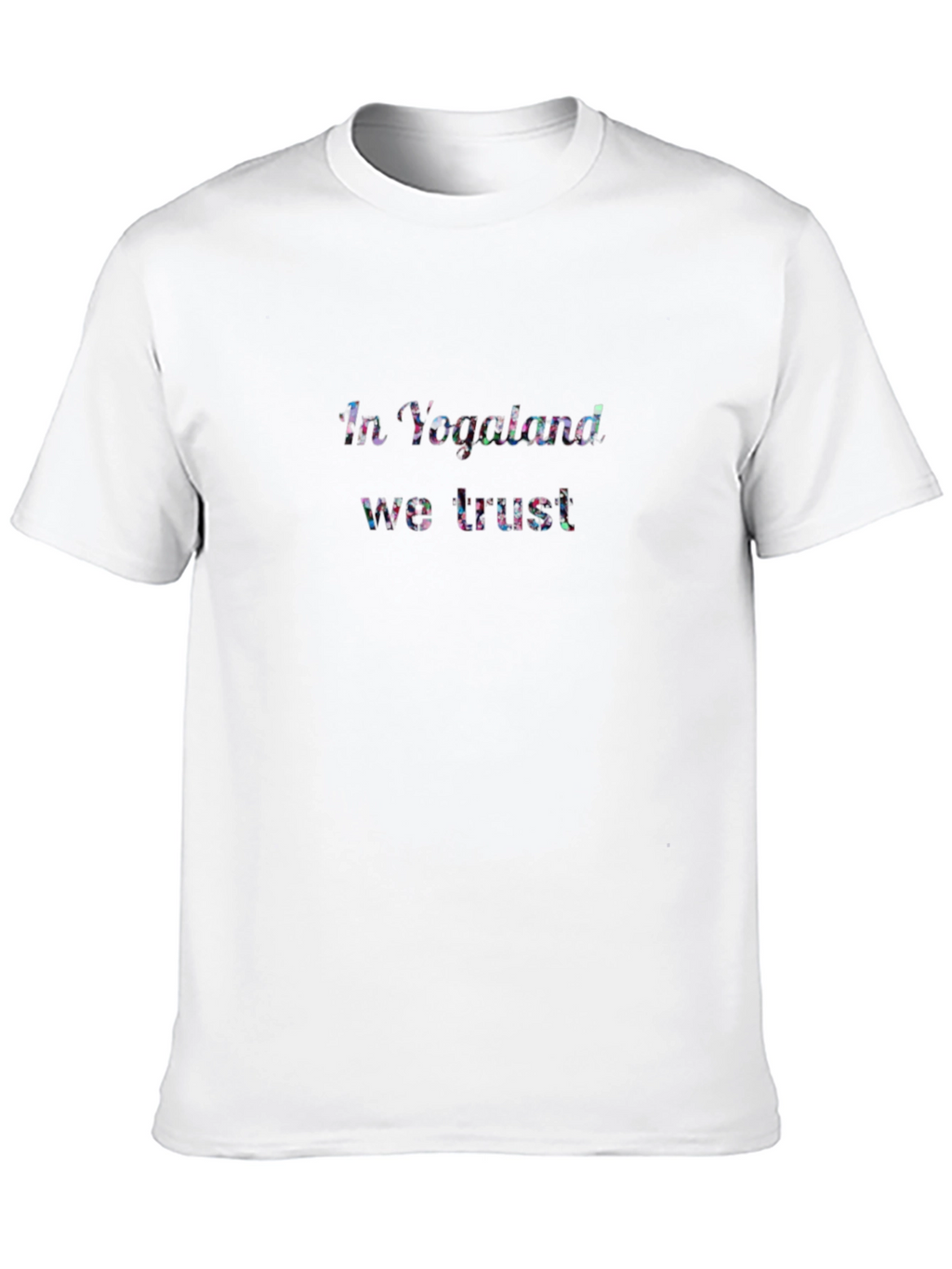 In Yogaland We Trust Black T-Shirt