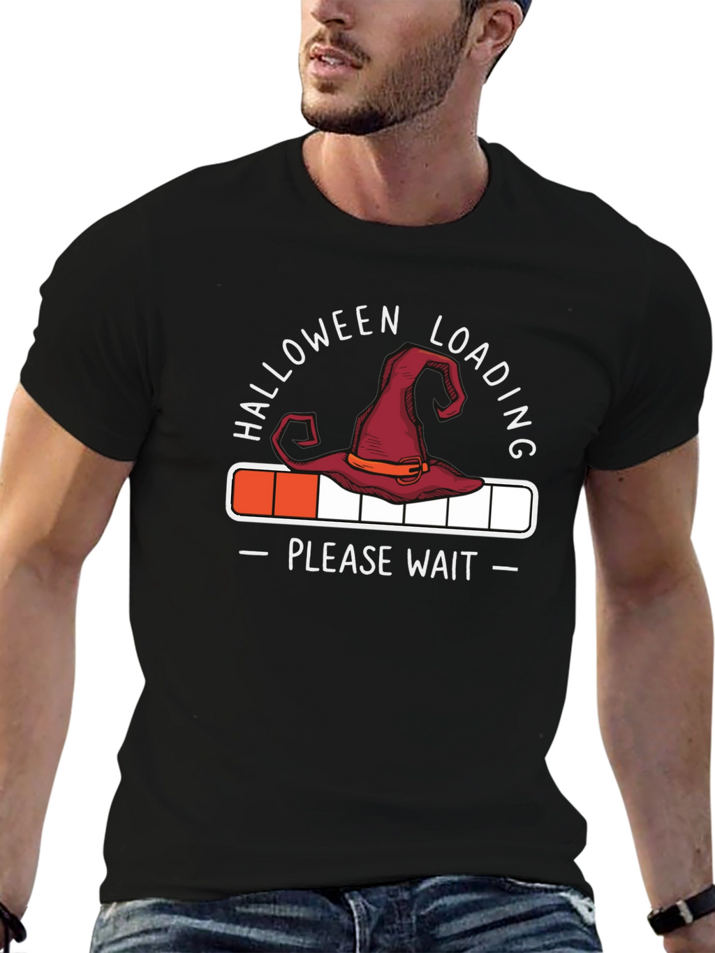 Halloween Loading T-Shirt - Witch Hat Tee