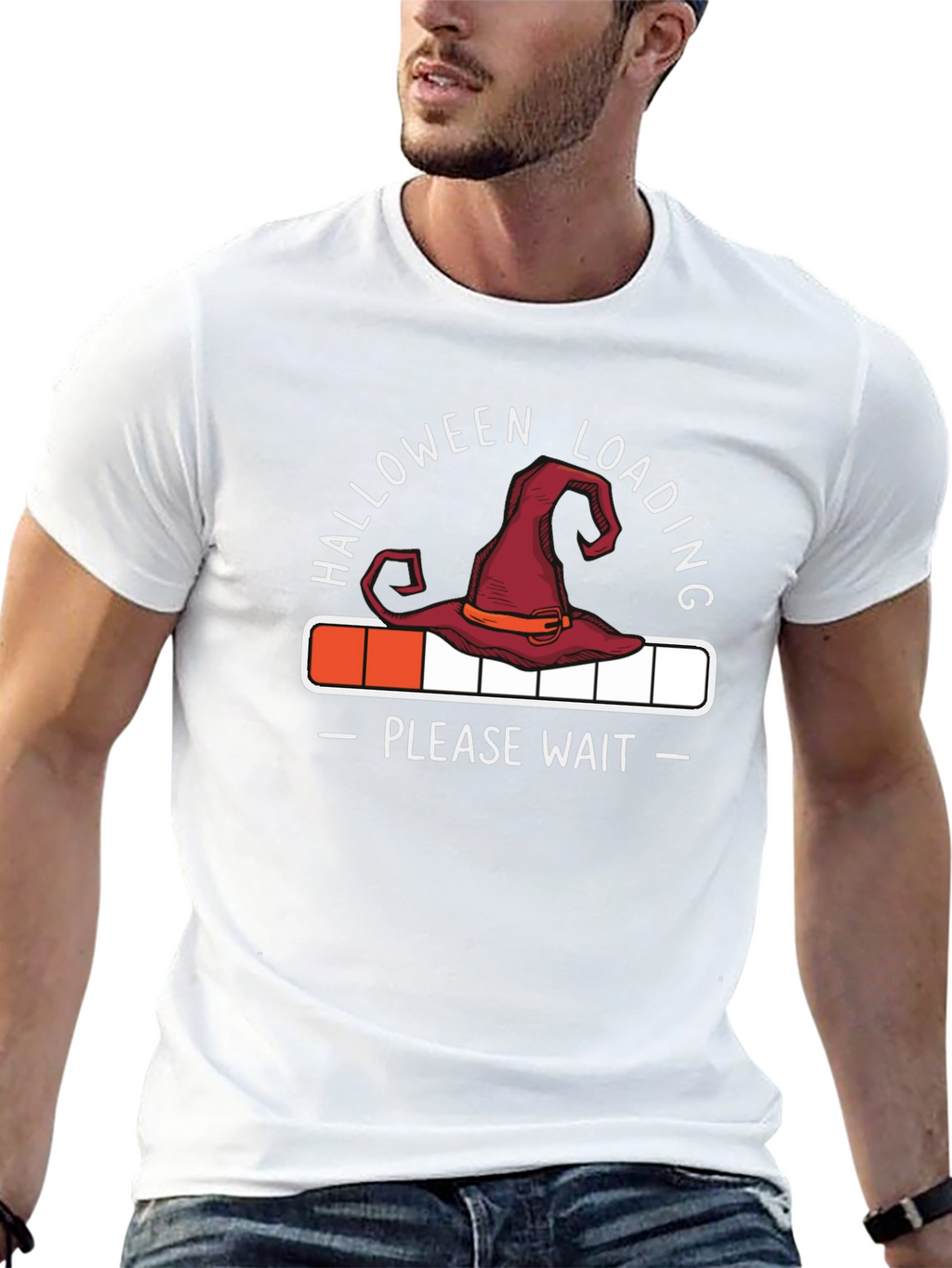 Halloween Loading T-Shirt - Witch Hat Tee