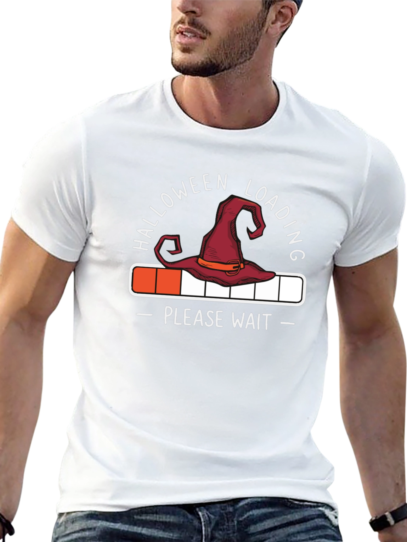 Halloween Loading T-Shirt - Witch Hat Tee