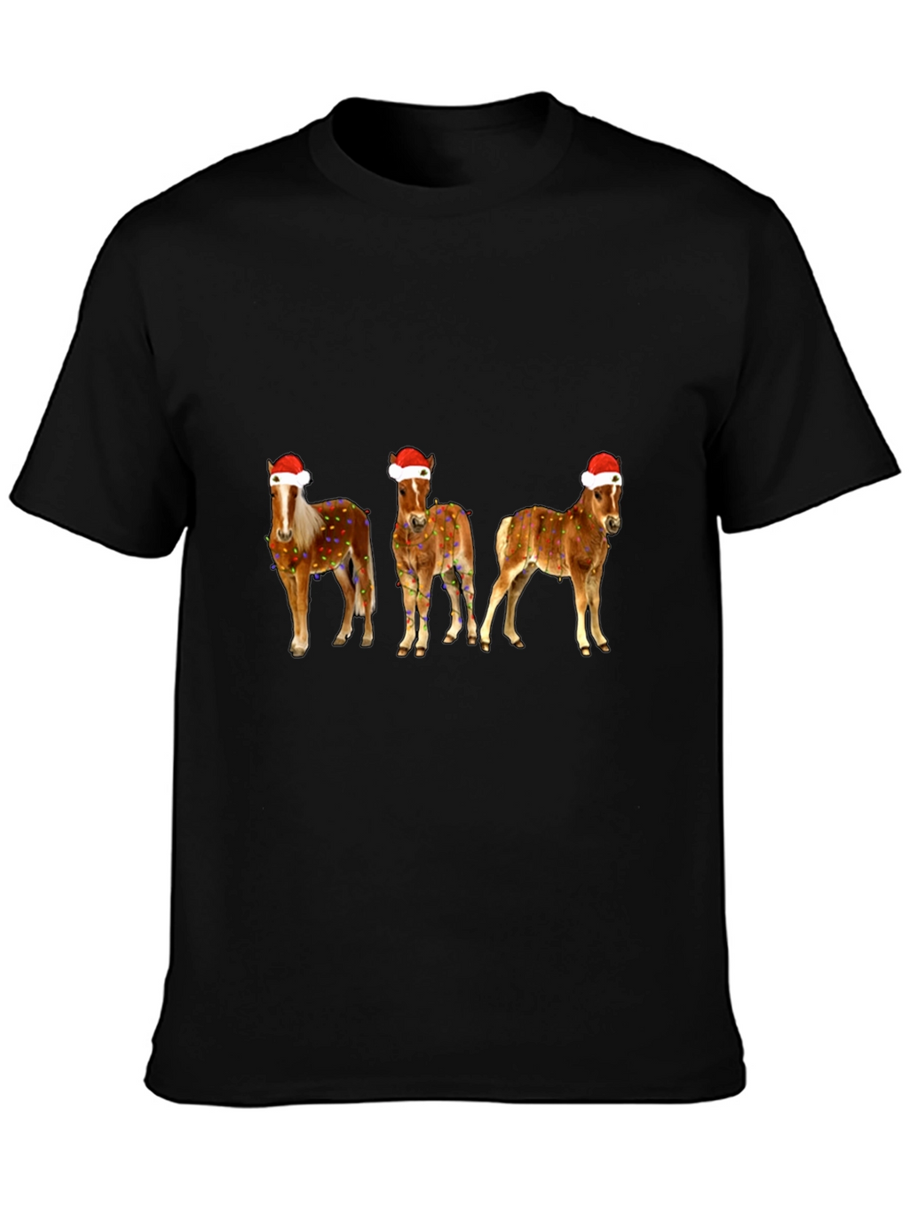 Festive Horse Christmas Tee
