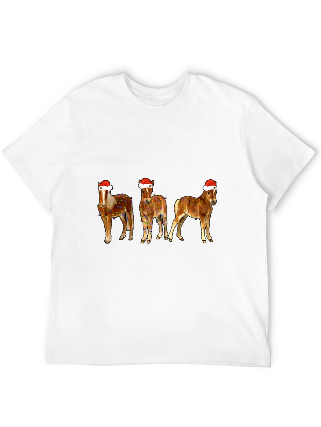 Festive Horse Christmas Tee