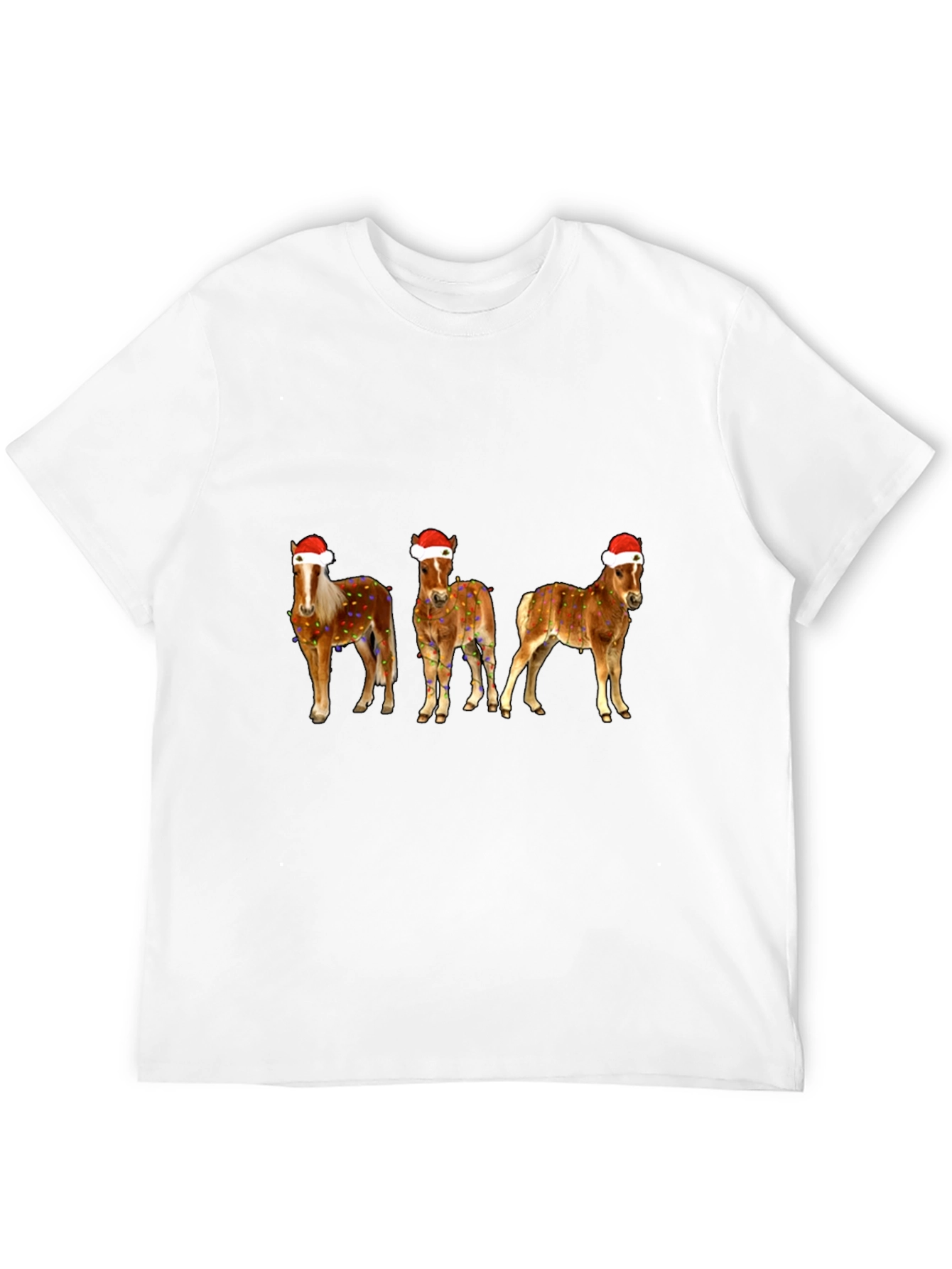 Festive Horse Christmas Tee