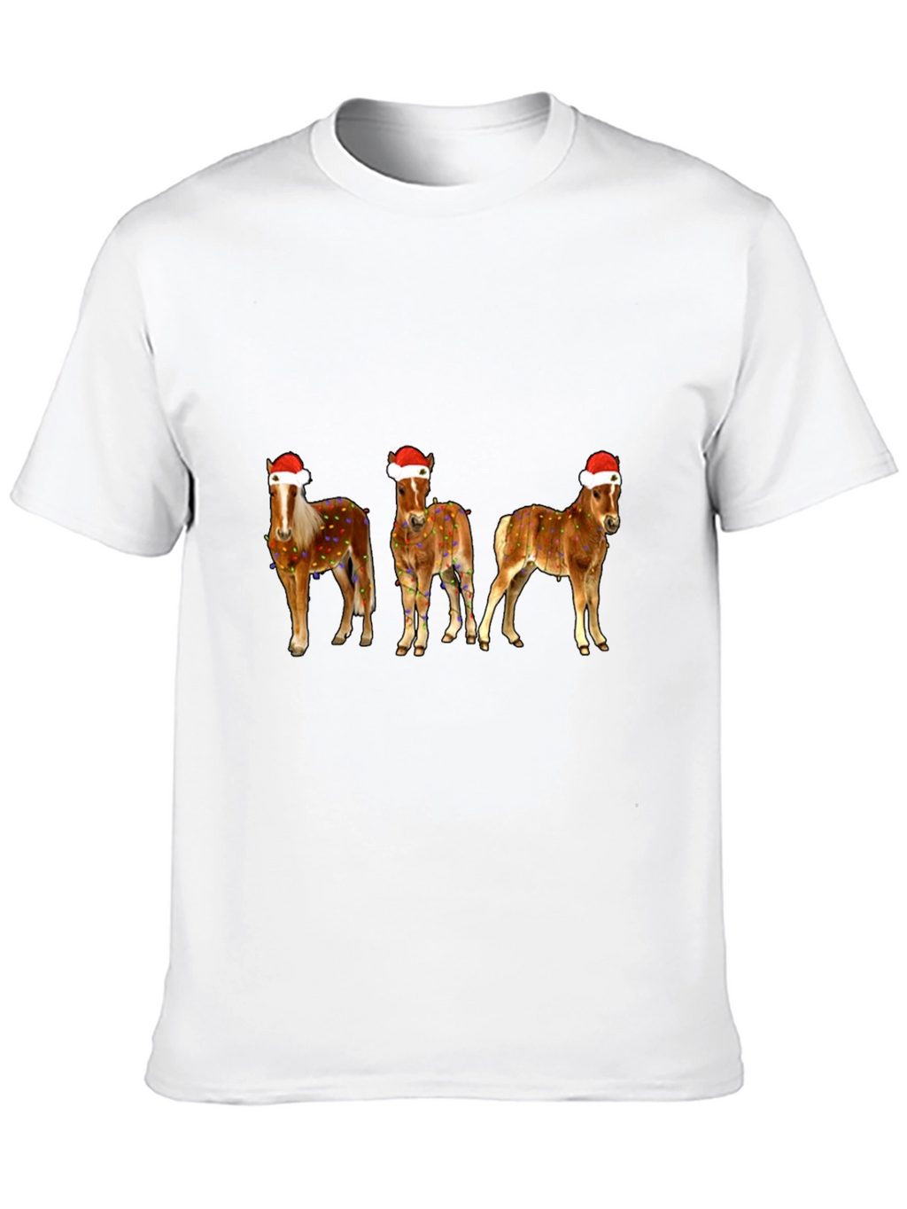 Festive Horse Christmas Tee