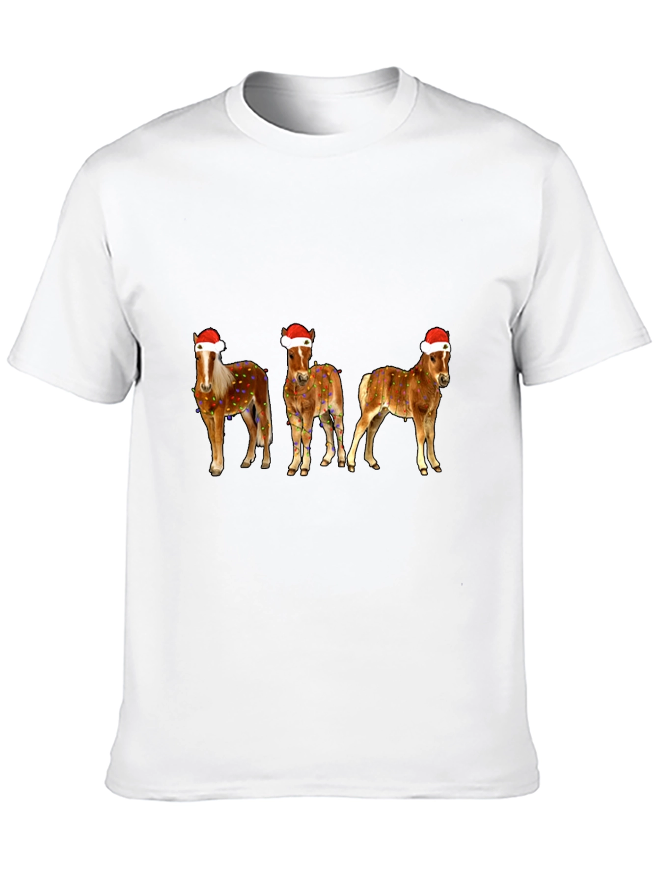 Festive Horse Christmas Tee