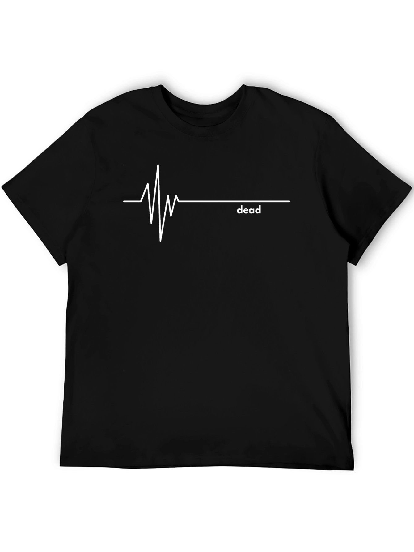 Deadbeat EKG T-Shirt - Black