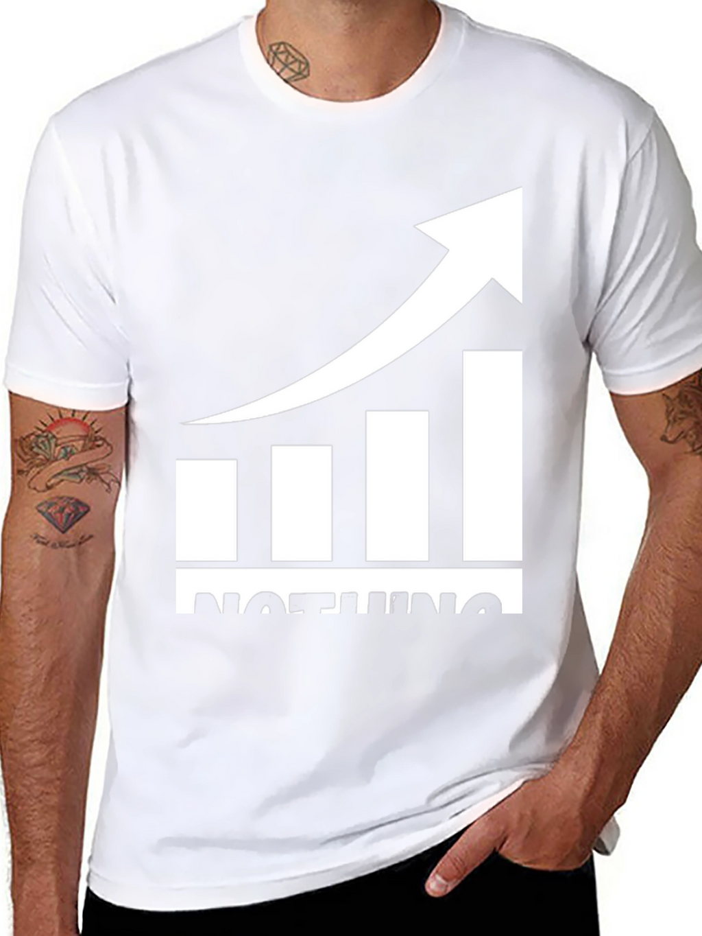 Nothing But Up Graphic Tee - Black