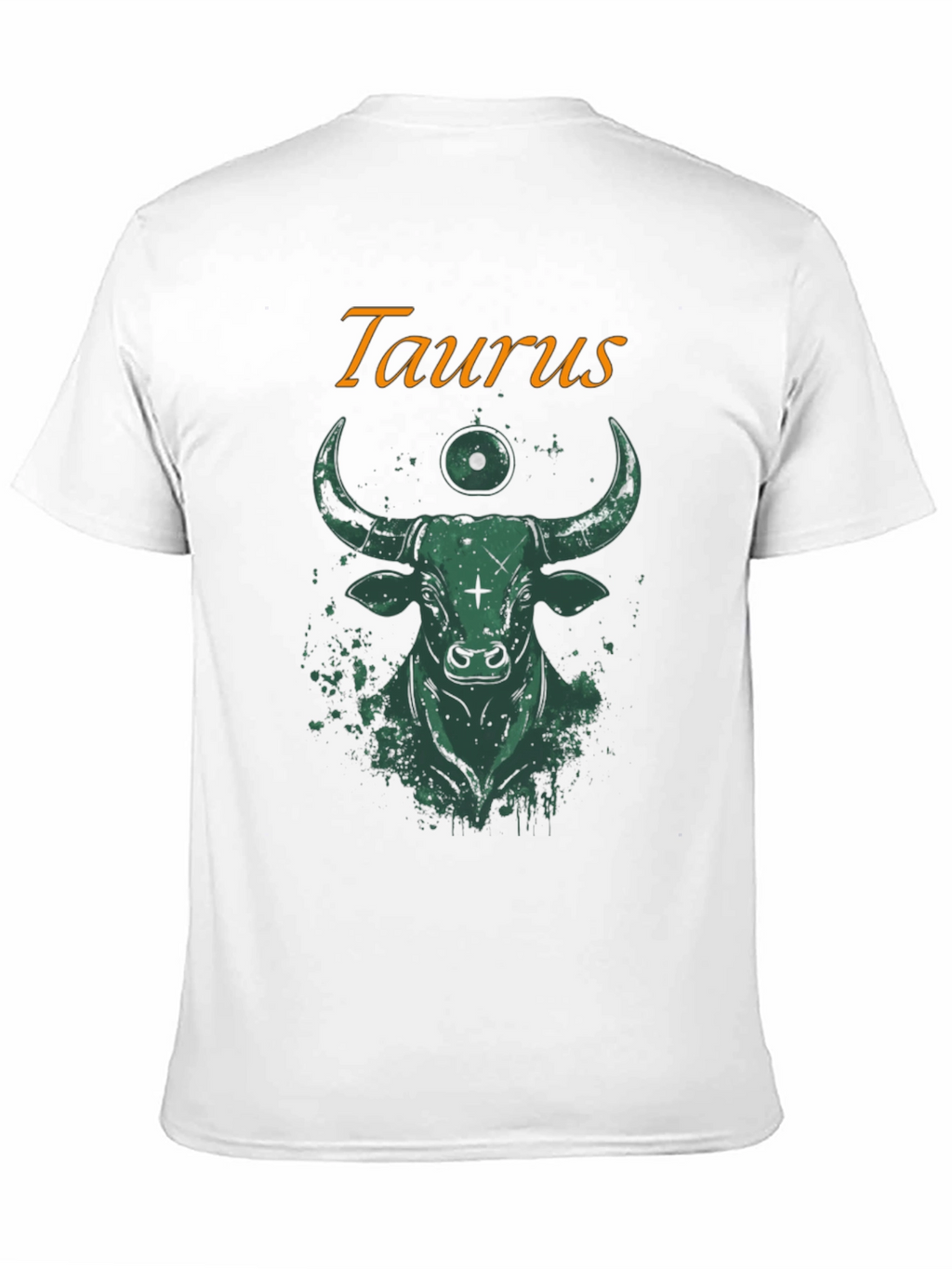 Taurus Zodiac Graphic T-Shirt - Bull Design