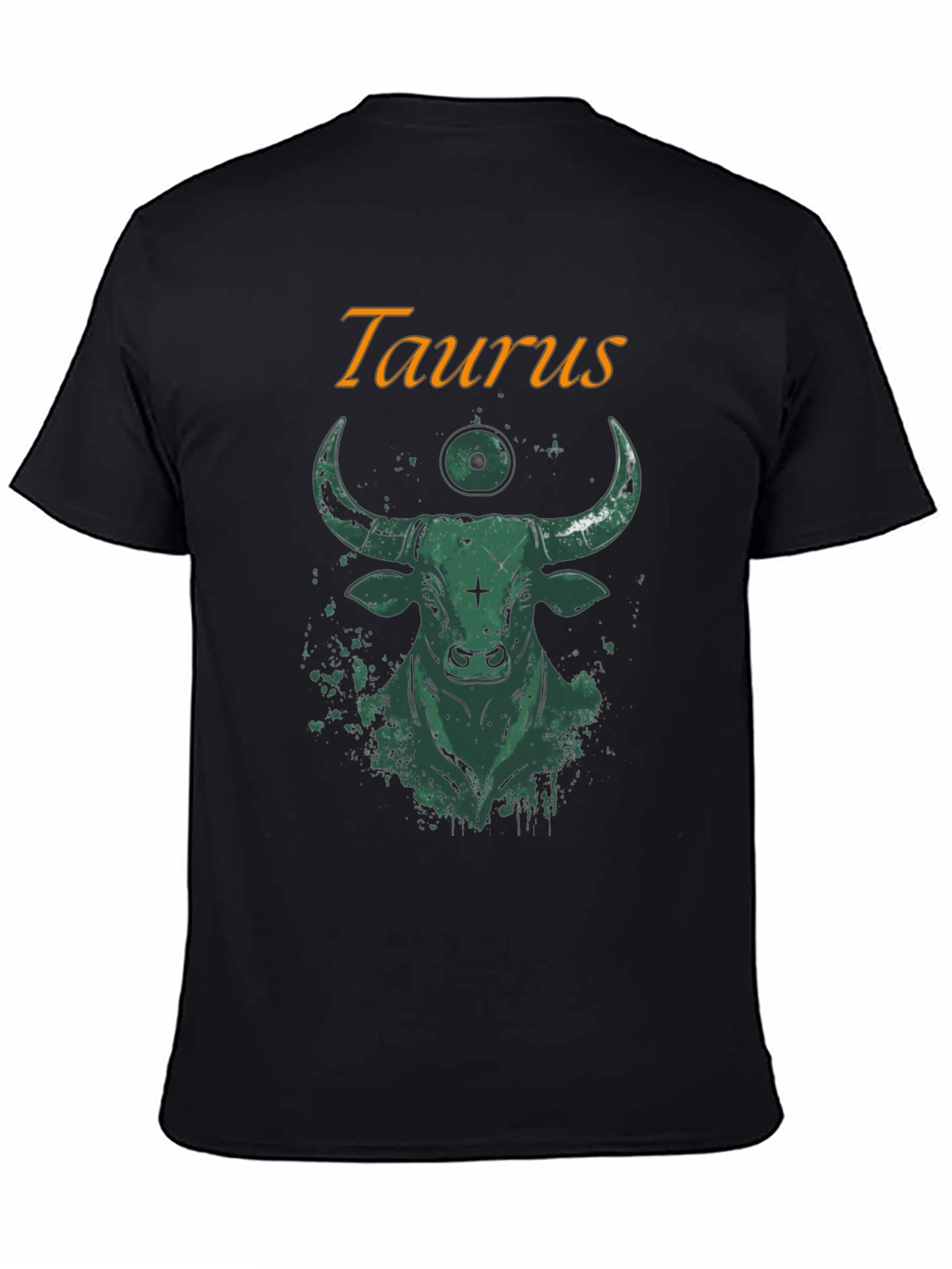 Taurus Zodiac Graphic T-Shirt - Bull Design