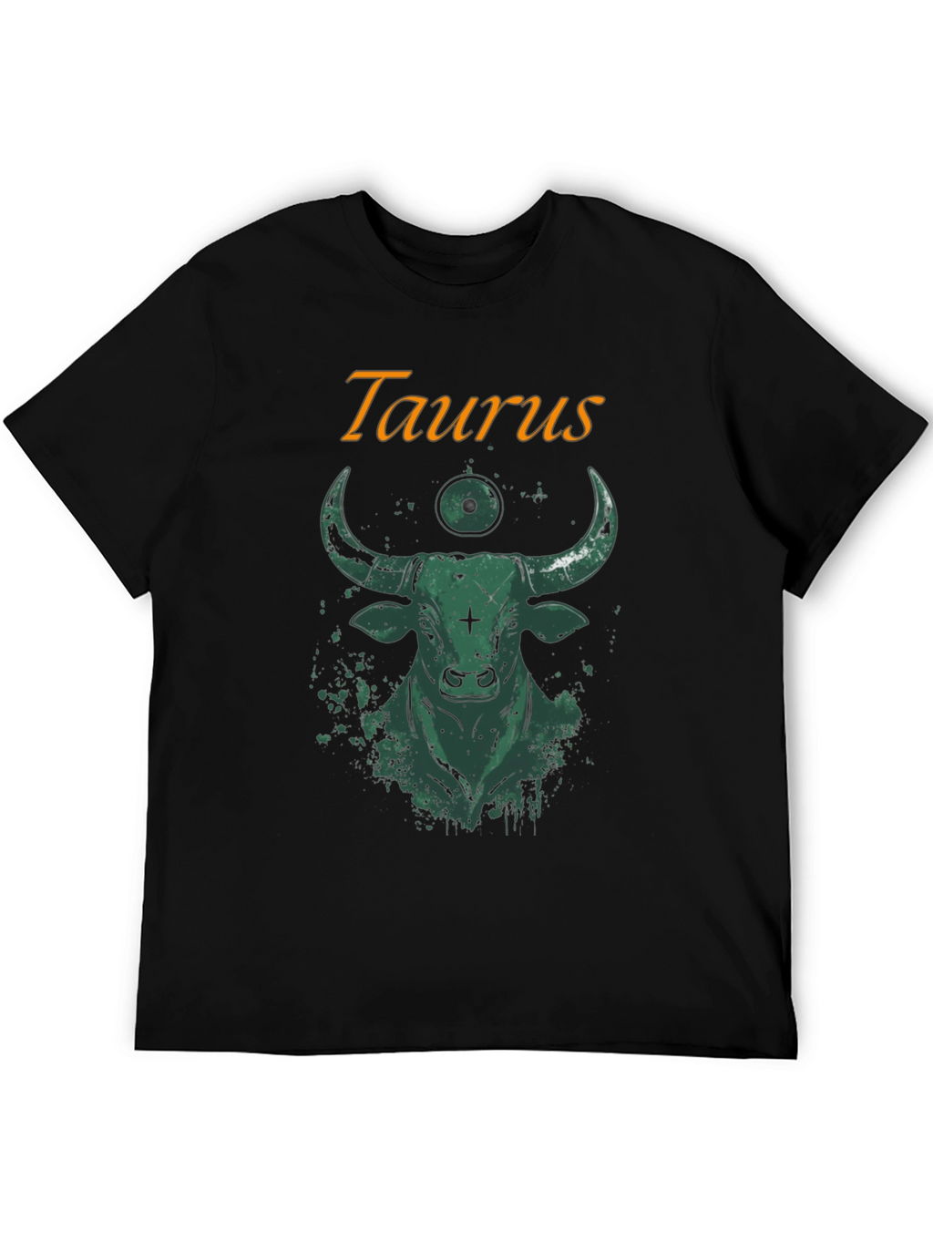 Taurus Zodiac Graphic T-Shirt - Bull Design