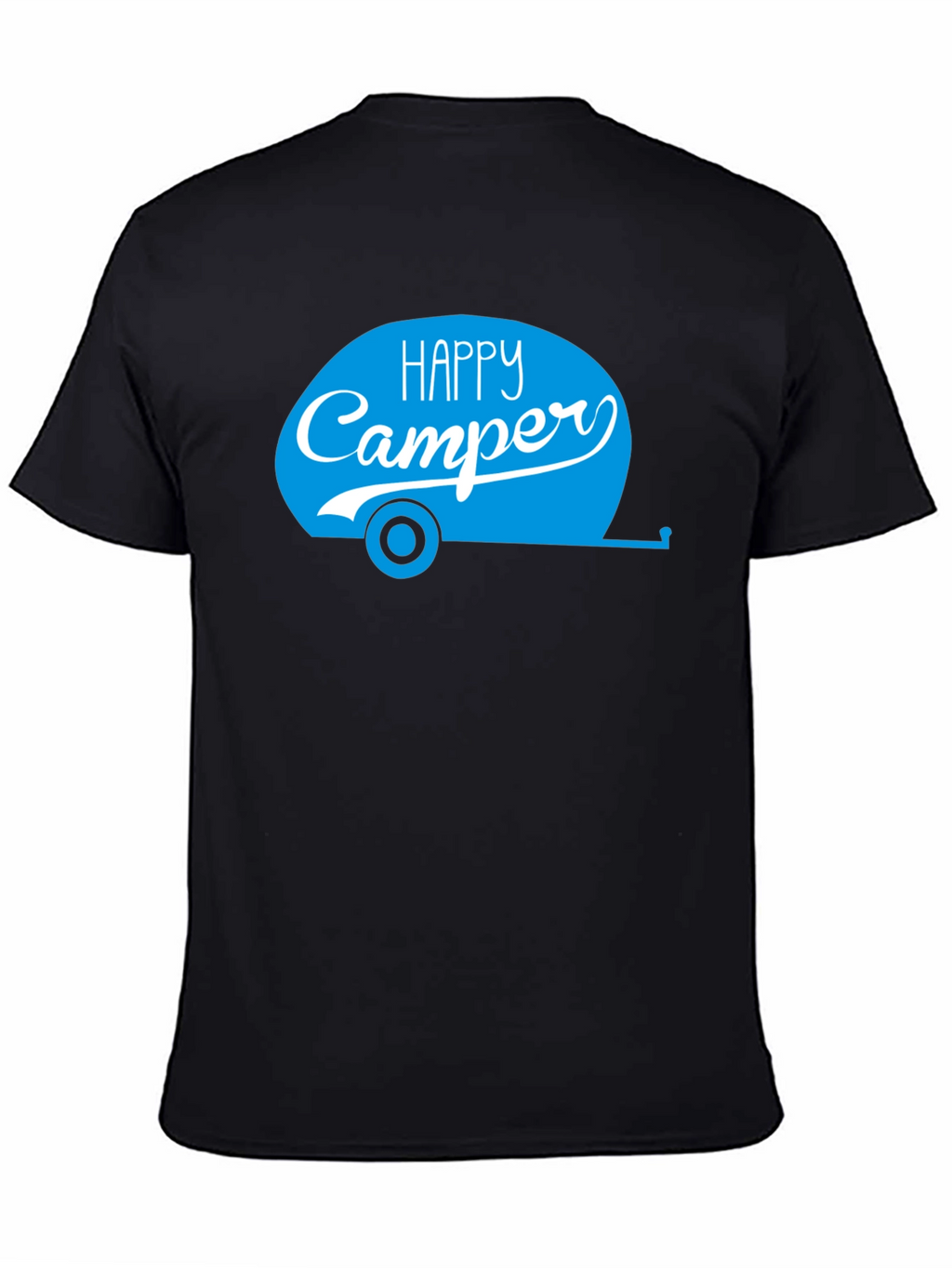 Happy Camper Graphic T-Shirt - Camping Apparel