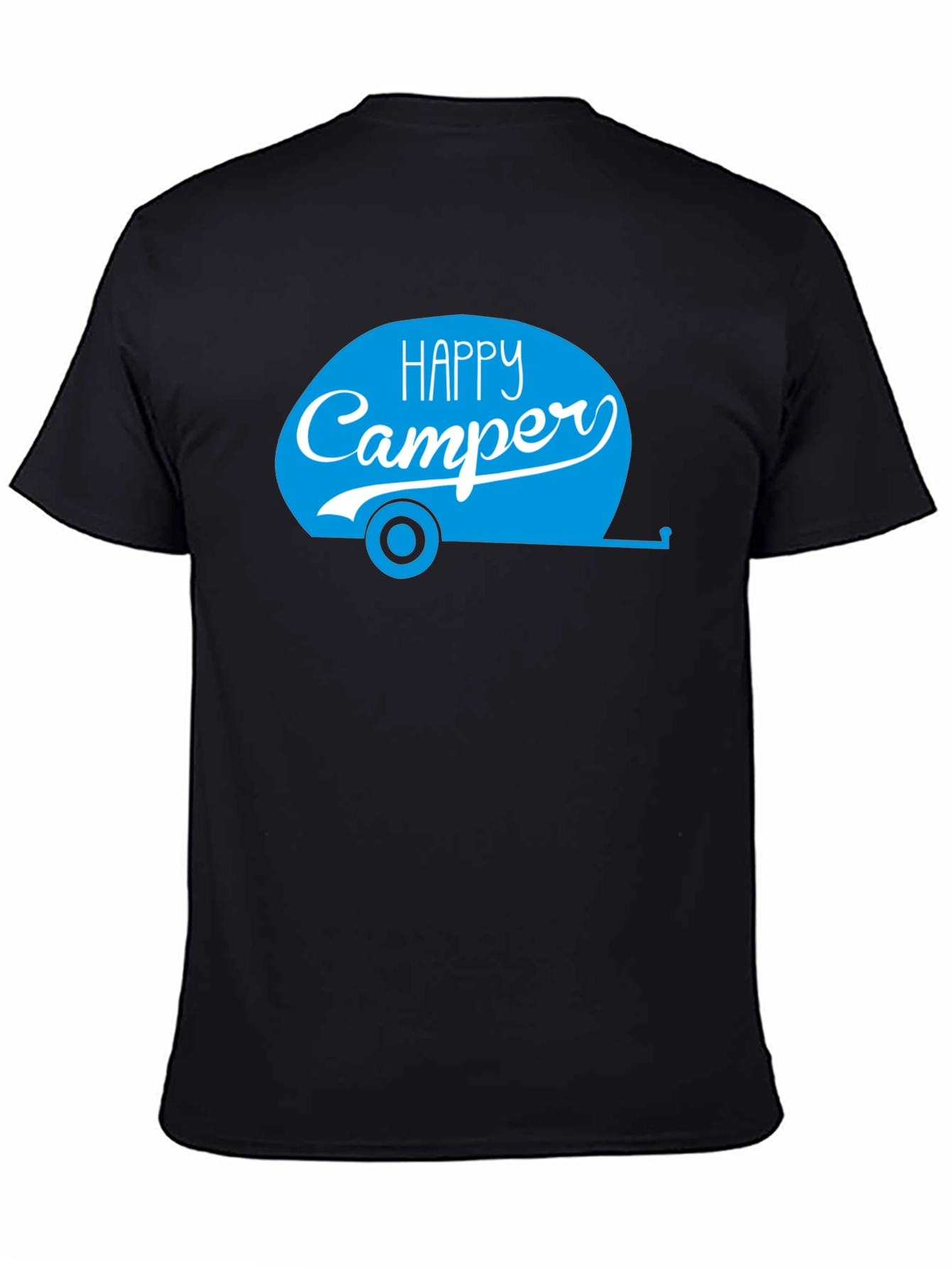 Happy Camper Graphic T-Shirt - Camping Apparel