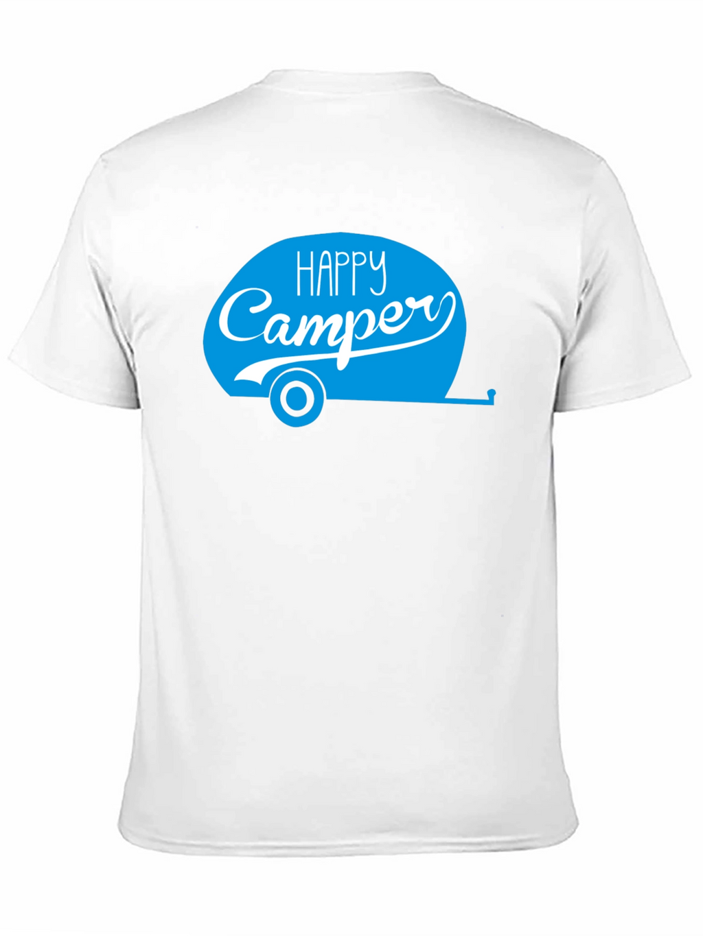 Happy Camper Graphic T-Shirt - Camping Apparel