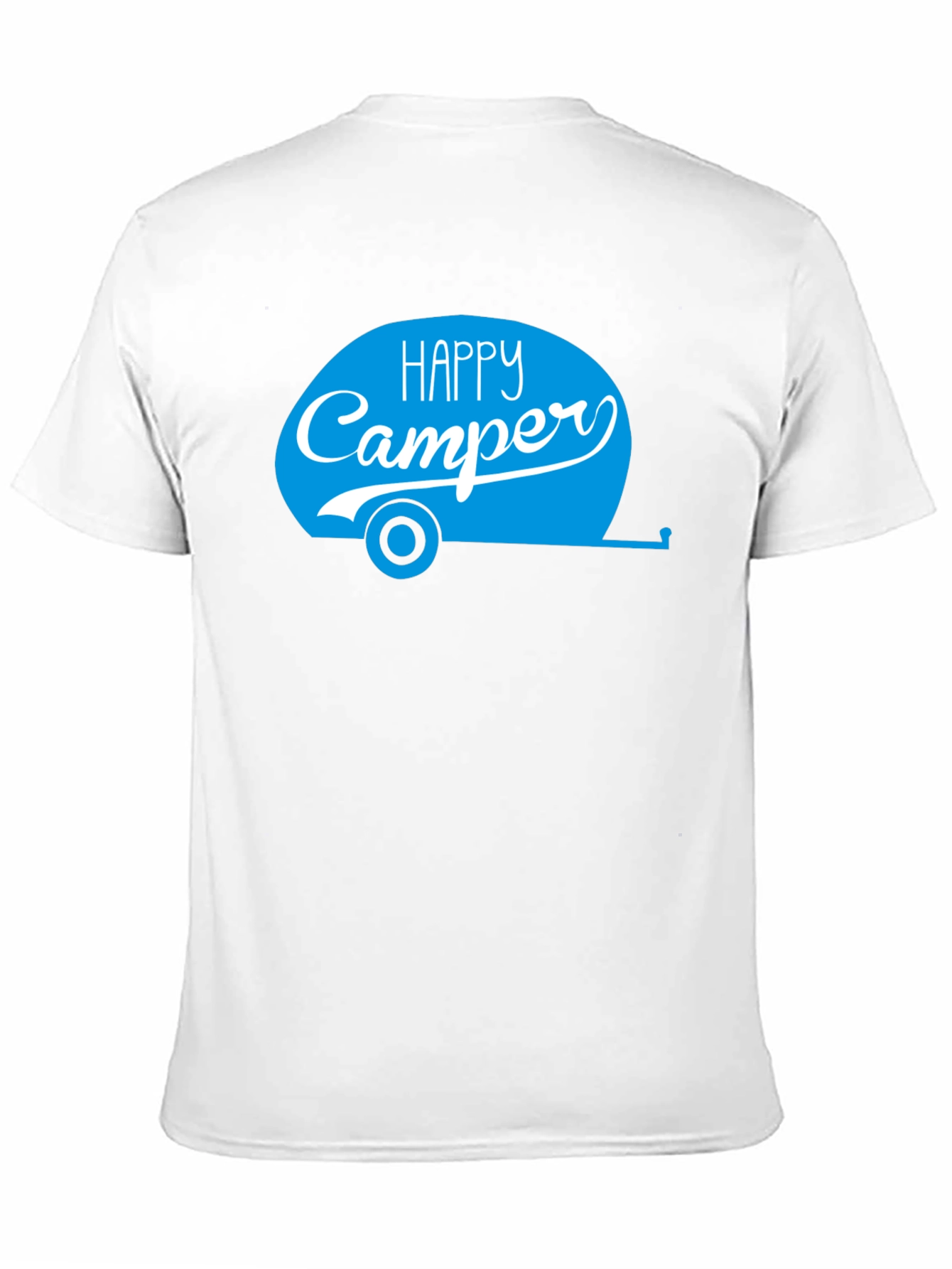 Happy Camper Graphic T-Shirt - Camping Apparel
