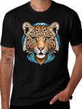Leopard Graphic Tee - Cool Animal Print T-Shirt